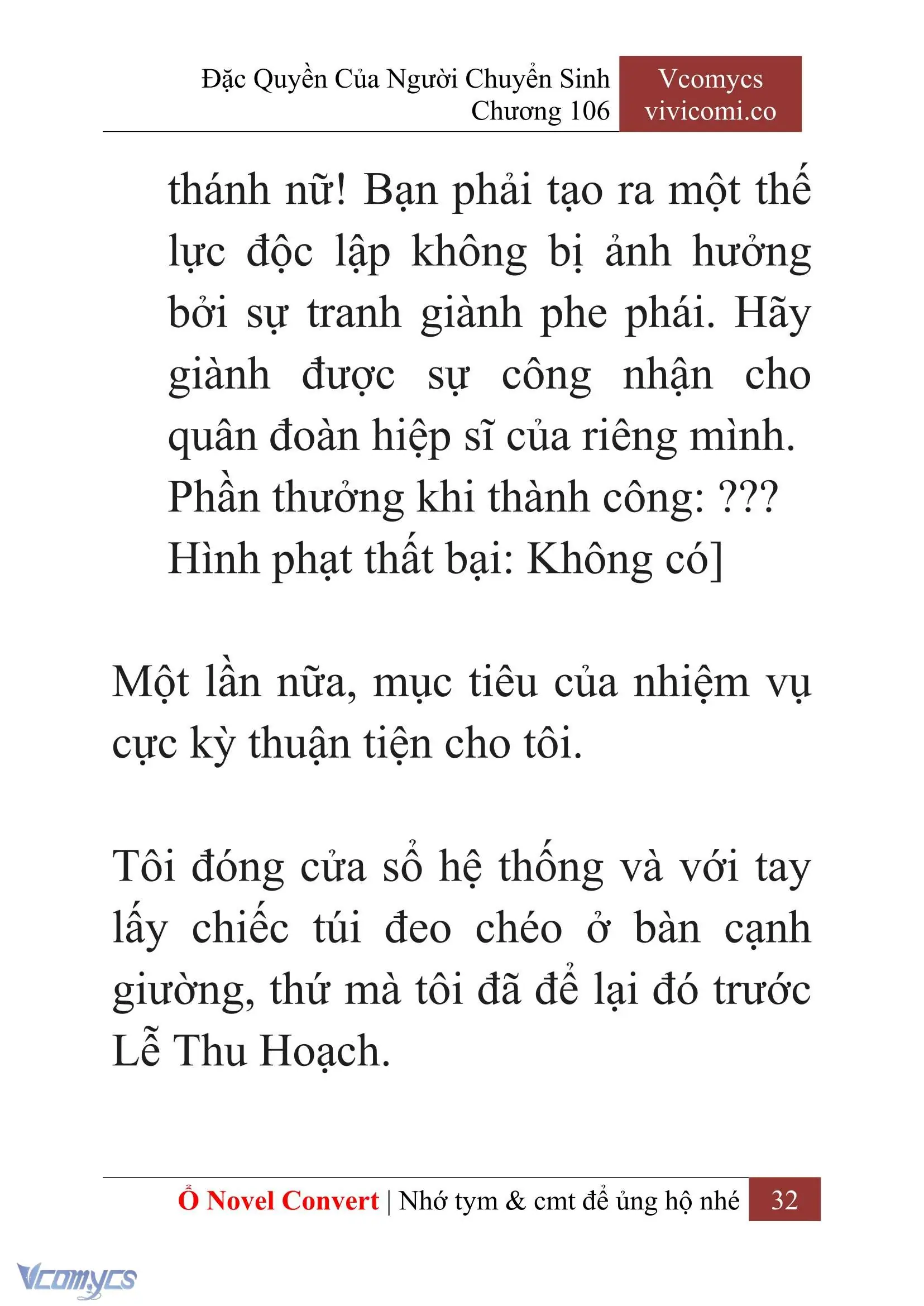 [Novel] Đặc Quyền Của Người Chuyển Sinh Chapter 106 - Trang 35