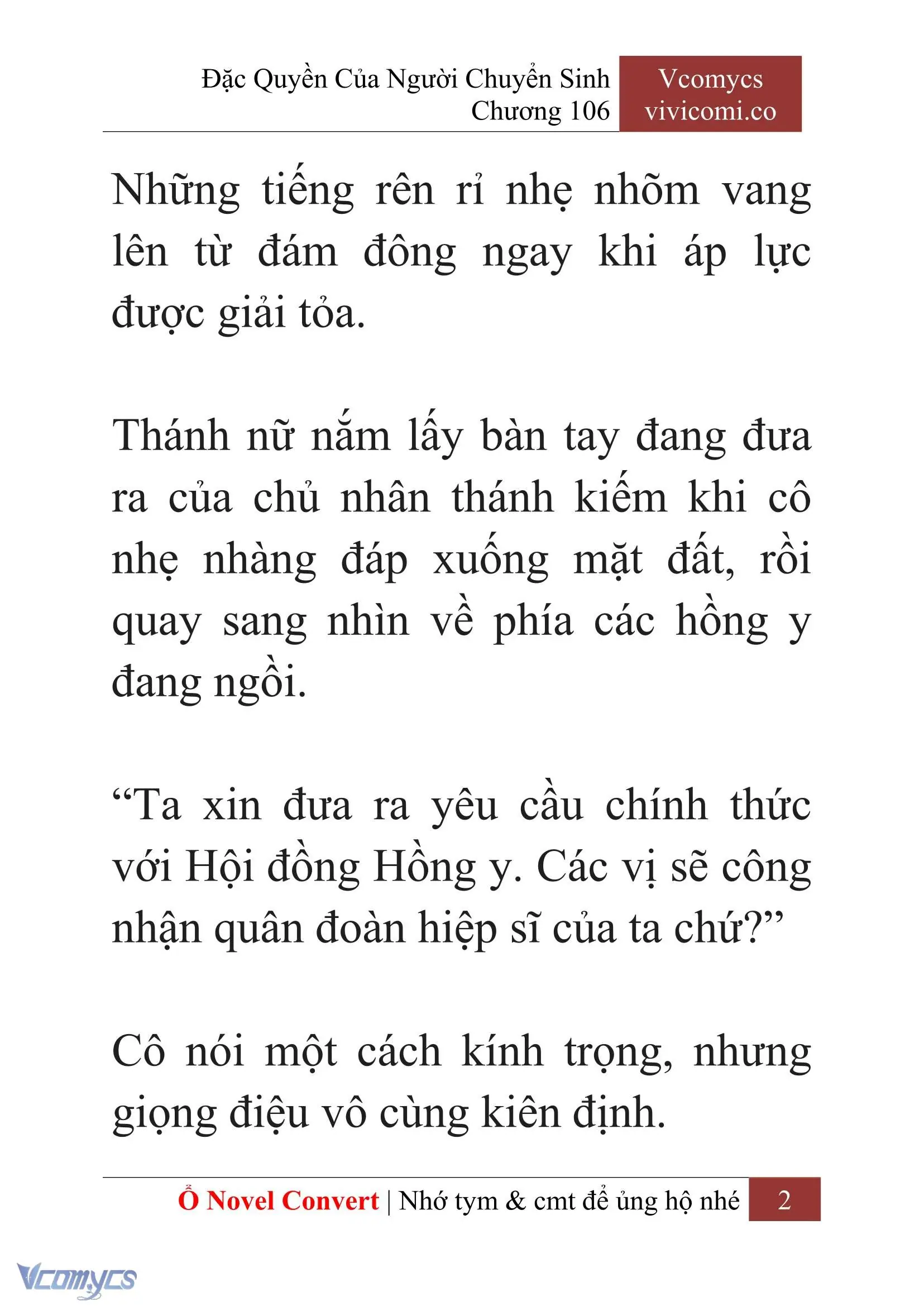 [Novel] Đặc Quyền Của Người Chuyển Sinh Chapter 106 - Trang 5