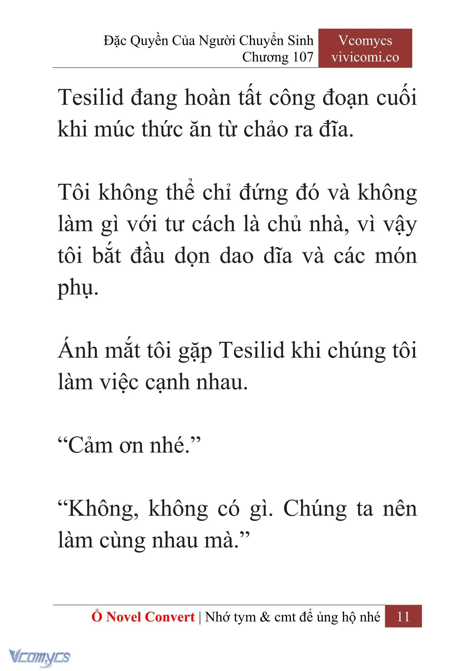 [Novel] Đặc Quyền Của Người Chuyển Sinh Chapter 107 - Trang 14
