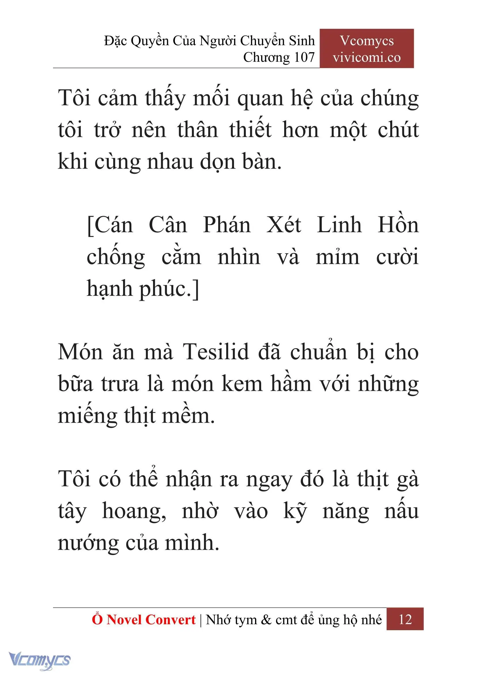 [Novel] Đặc Quyền Của Người Chuyển Sinh Chapter 107 - Trang 15