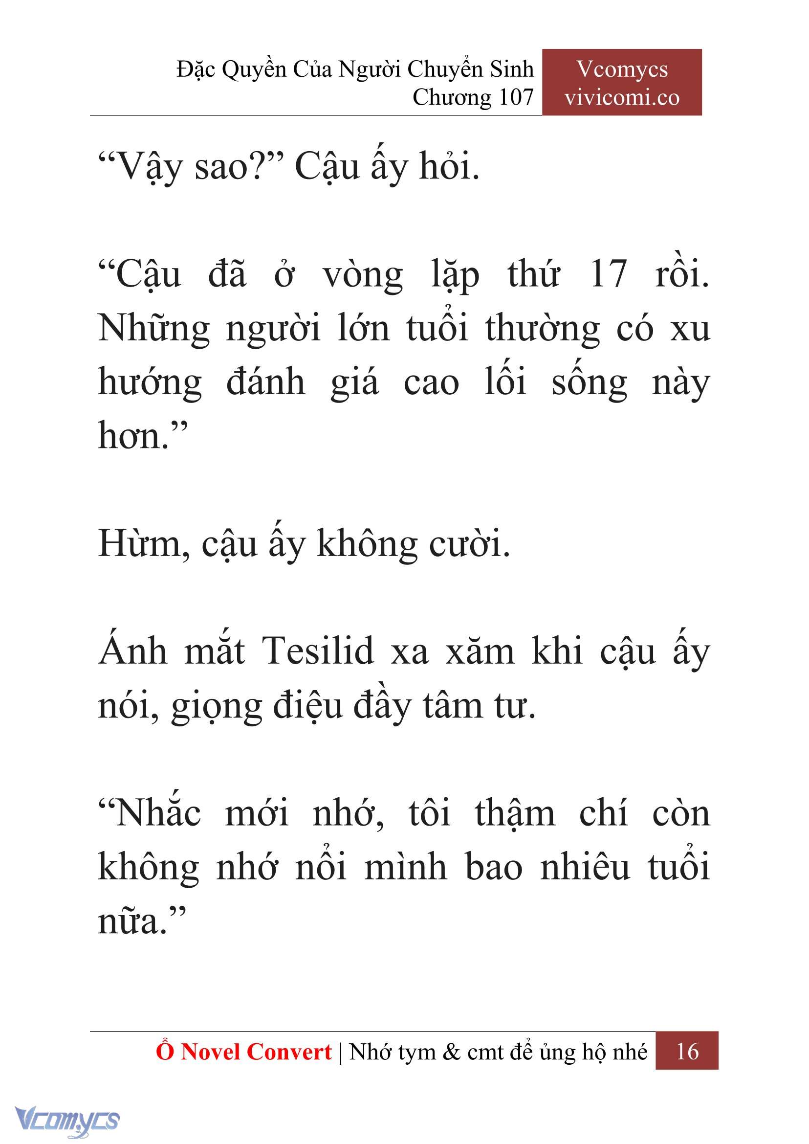 [Novel] Đặc Quyền Của Người Chuyển Sinh Chapter 107 - Trang 19