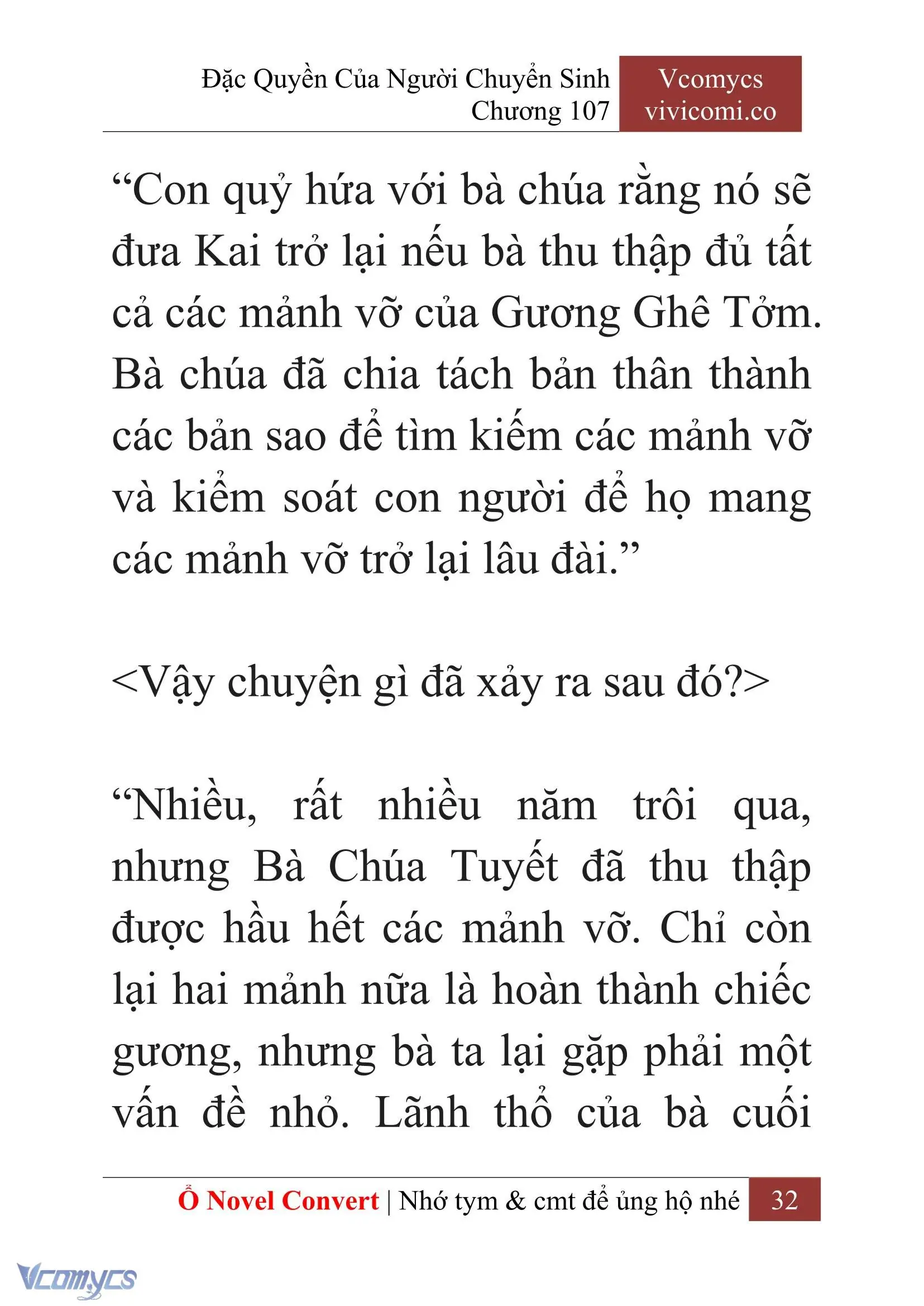 [Novel] Đặc Quyền Của Người Chuyển Sinh Chapter 107 - Trang 35