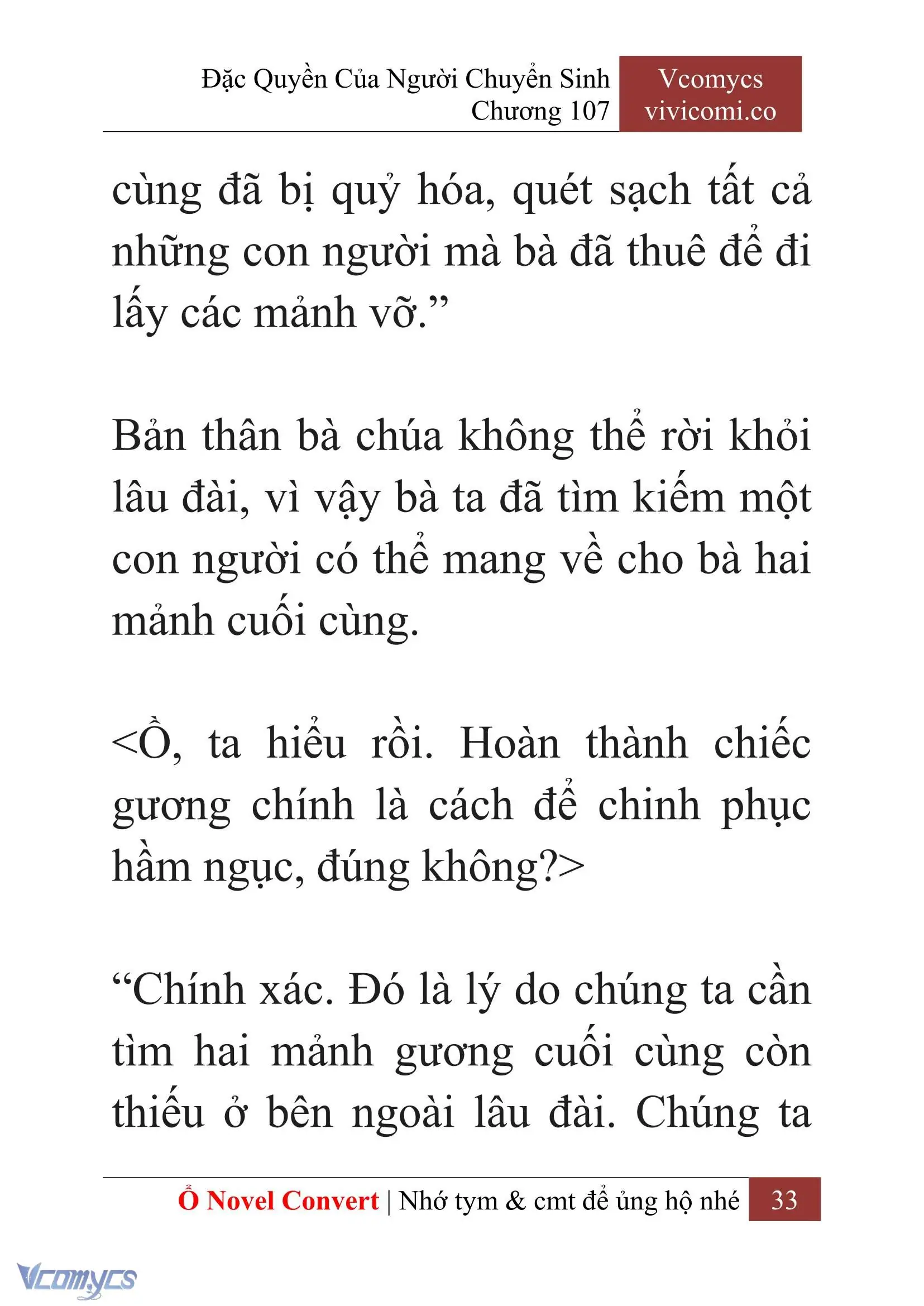 [Novel] Đặc Quyền Của Người Chuyển Sinh Chapter 107 - Trang 36