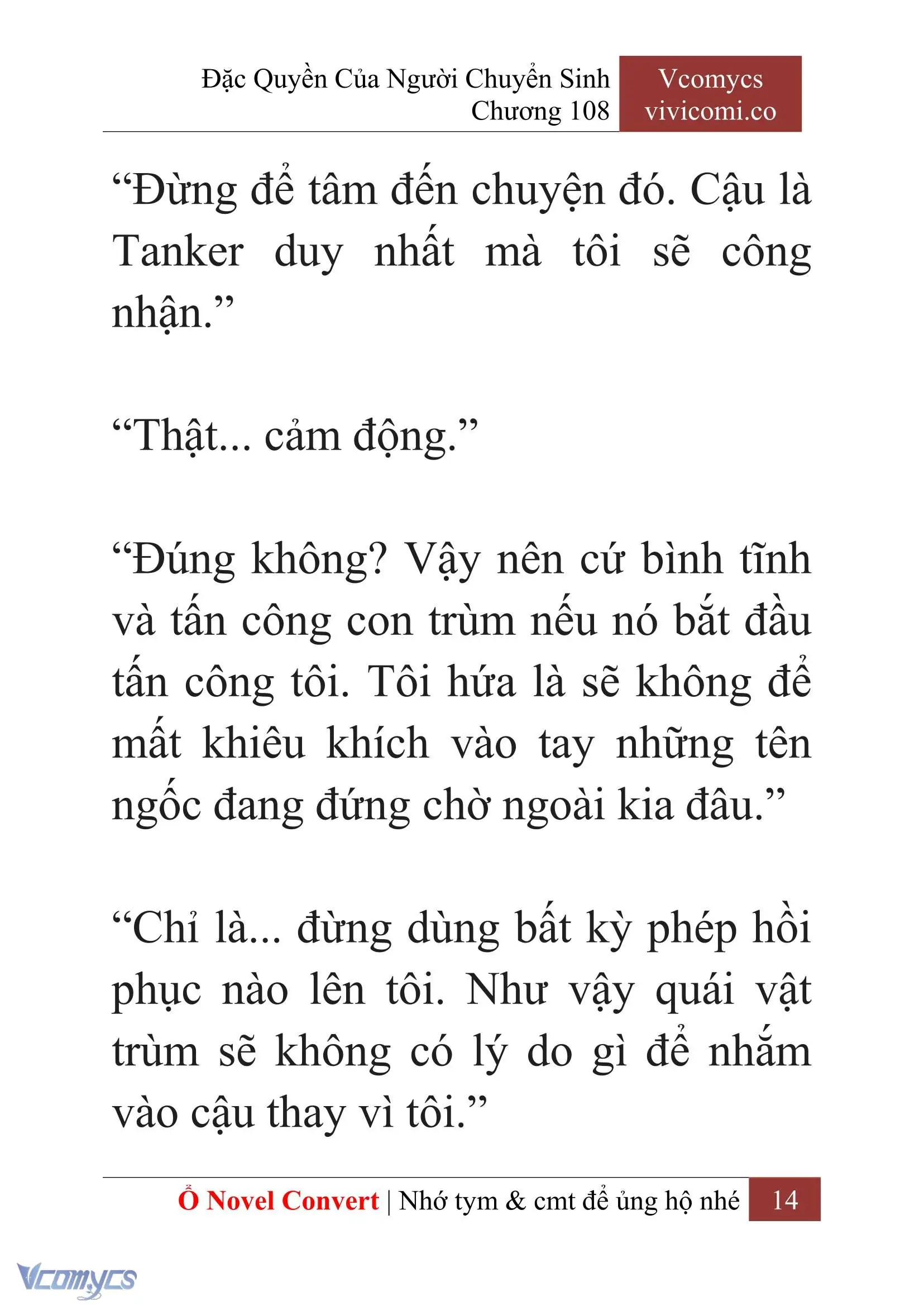 [Novel] Đặc Quyền Của Người Chuyển Sinh Chapter 108 - Trang 17