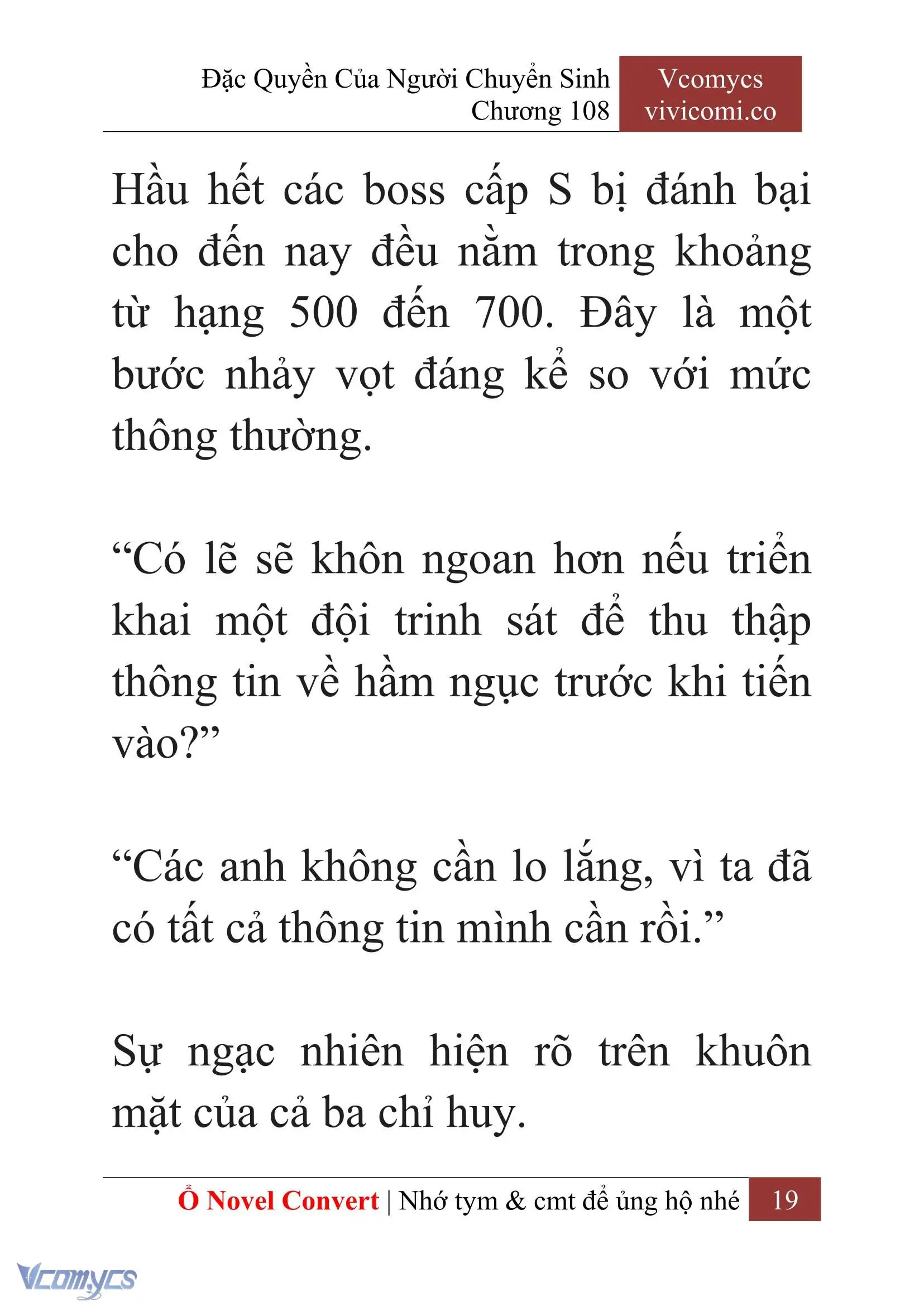 [Novel] Đặc Quyền Của Người Chuyển Sinh Chapter 108 - Trang 22