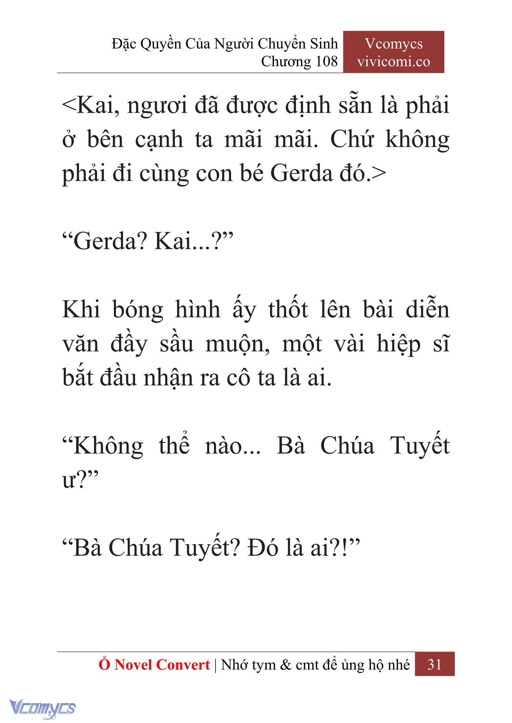 [Novel] Đặc Quyền Của Người Chuyển Sinh Chapter 108 - Trang 34