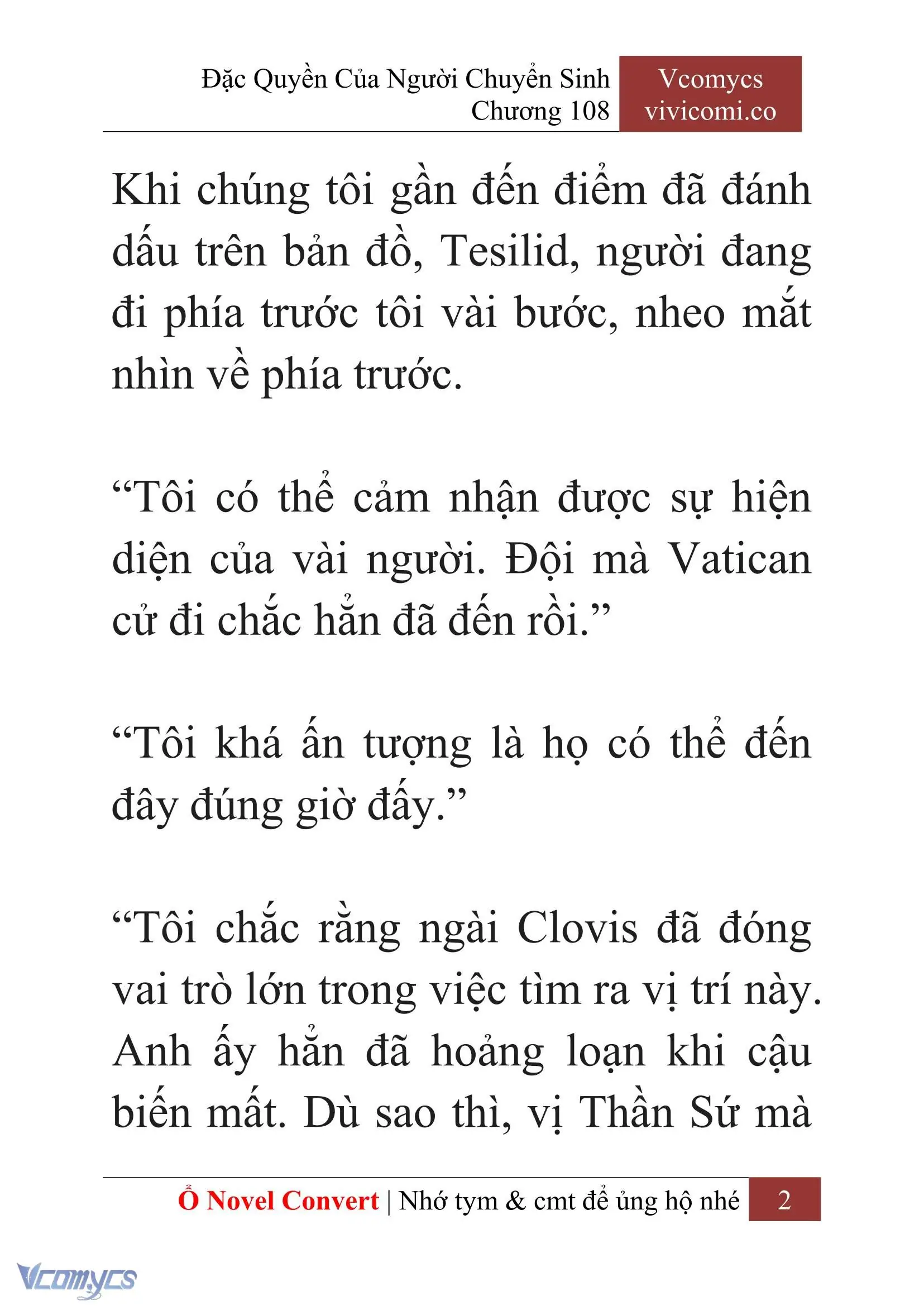 [Novel] Đặc Quyền Của Người Chuyển Sinh Chapter 108 - Trang 5