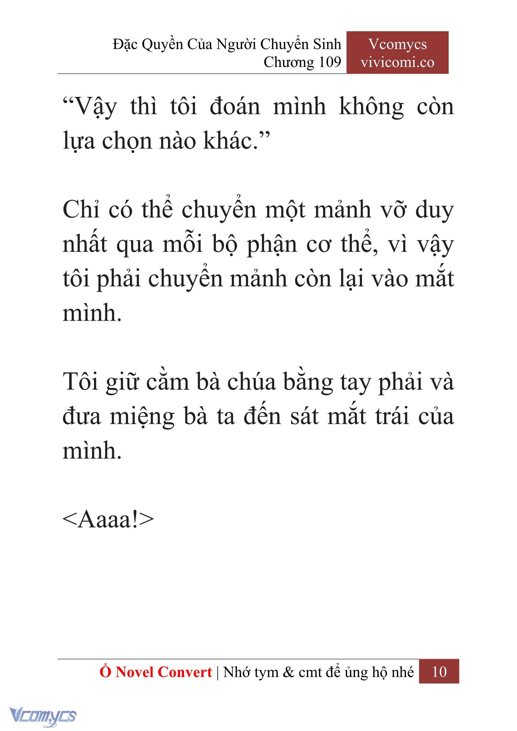 [Novel] Đặc Quyền Của Người Chuyển Sinh Chapter 109 - Trang 13