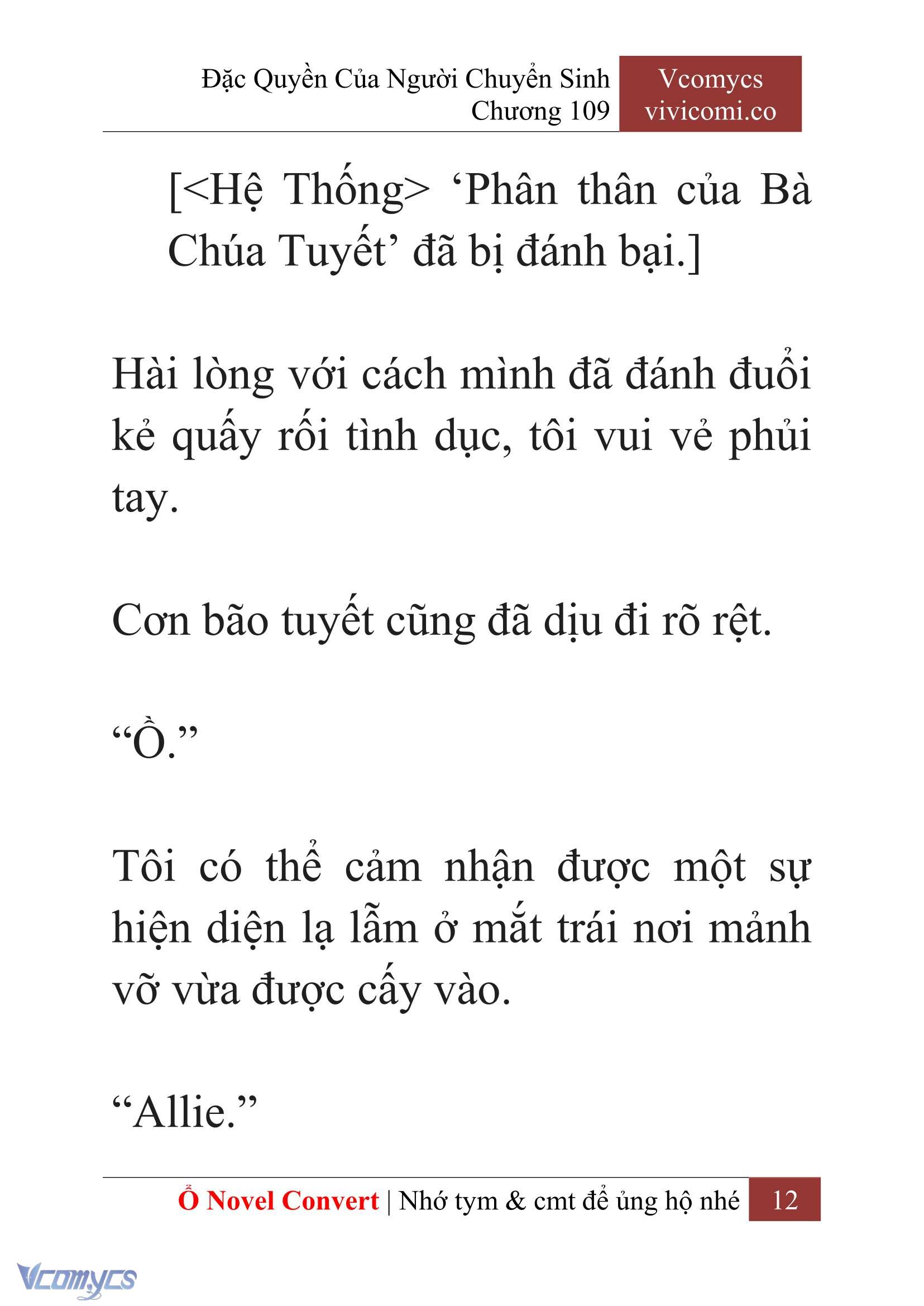 [Novel] Đặc Quyền Của Người Chuyển Sinh Chapter 109 - Trang 15