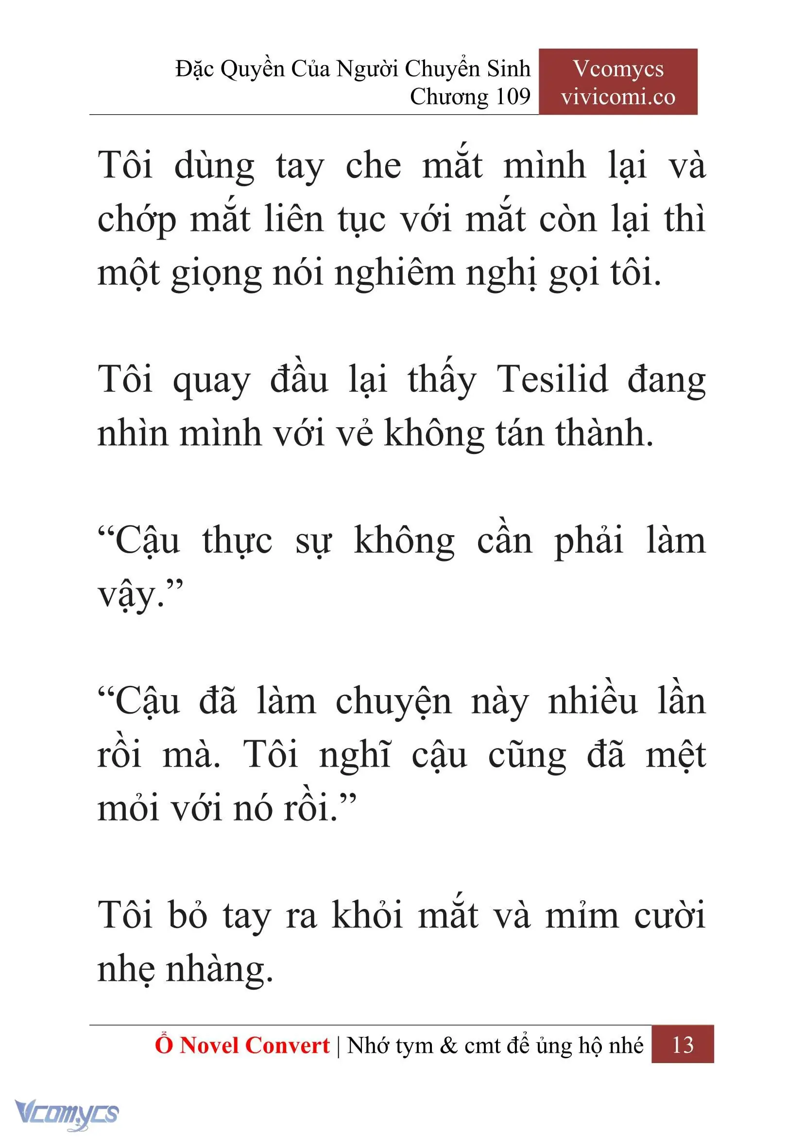 [Novel] Đặc Quyền Của Người Chuyển Sinh Chapter 109 - Trang 16