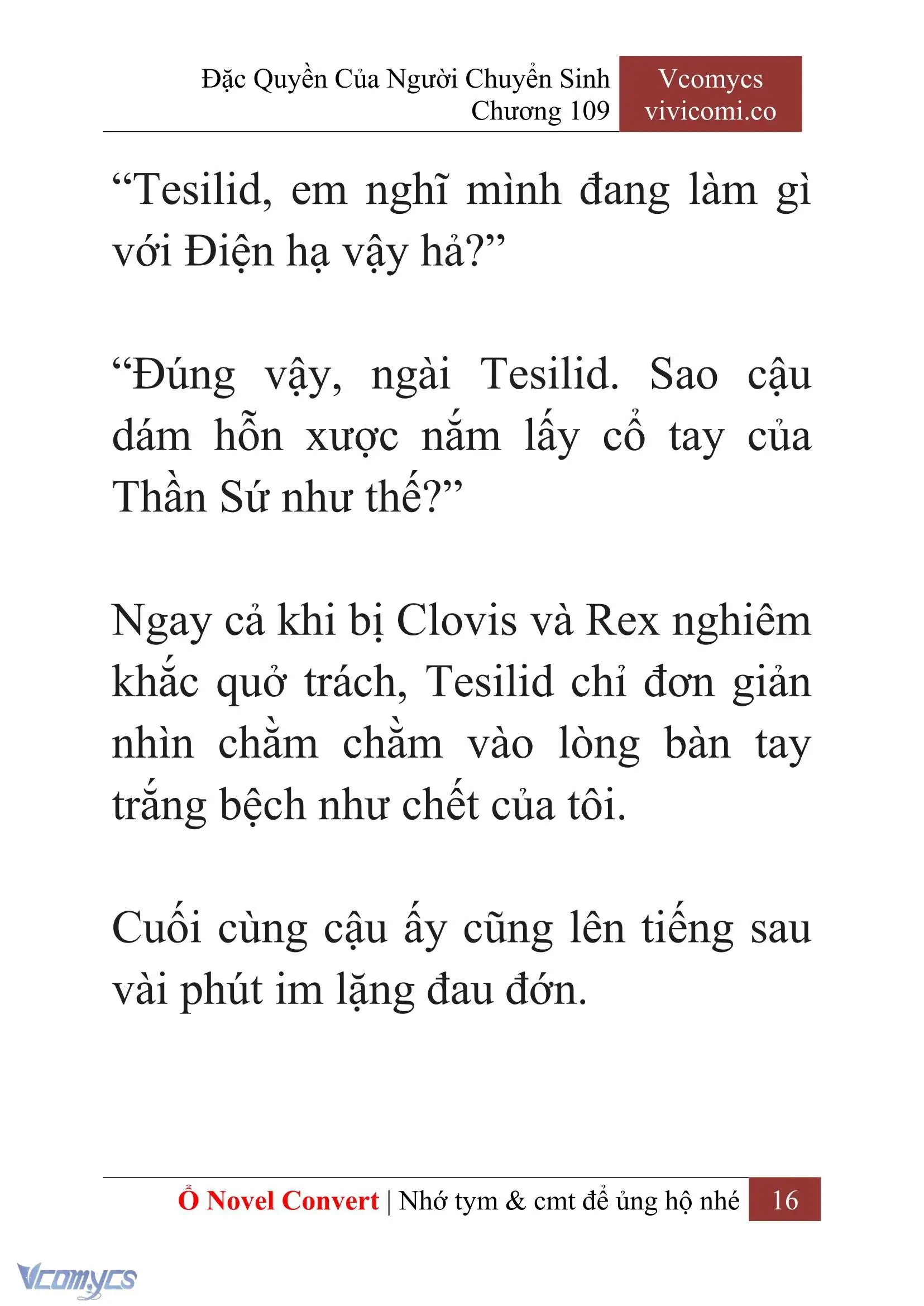[Novel] Đặc Quyền Của Người Chuyển Sinh Chapter 109 - Trang 19