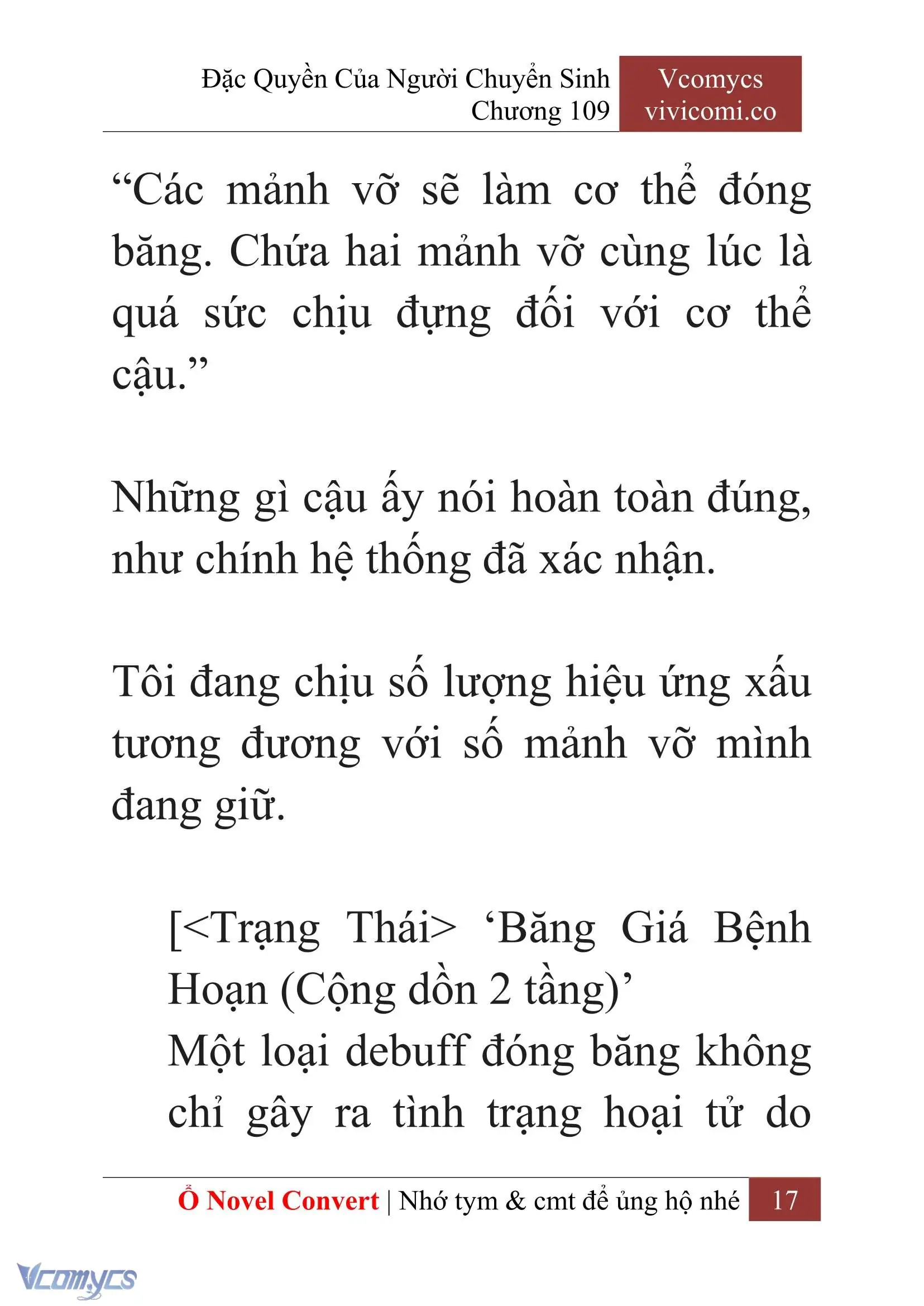 [Novel] Đặc Quyền Của Người Chuyển Sinh Chapter 109 - Trang 20