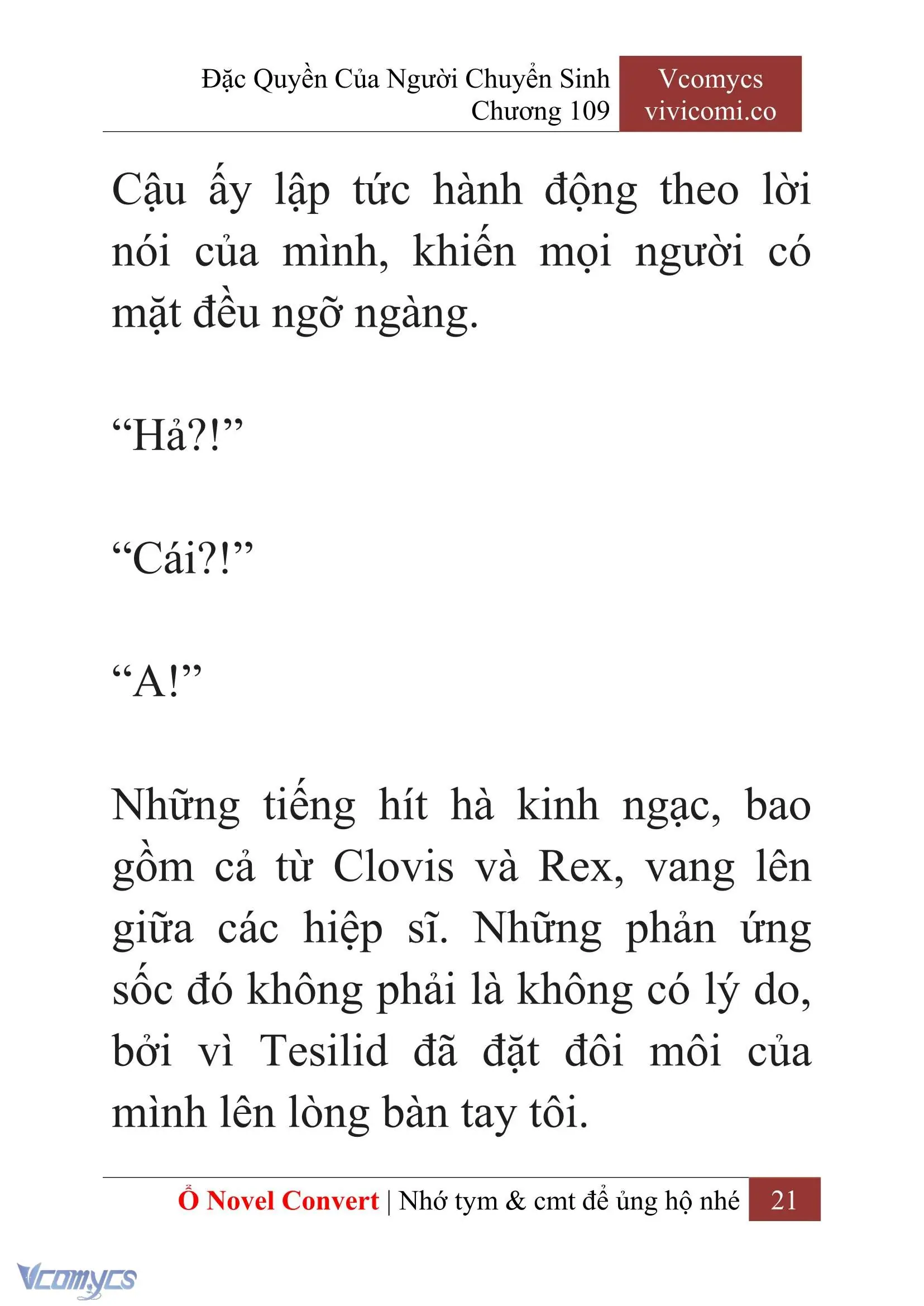 [Novel] Đặc Quyền Của Người Chuyển Sinh Chapter 109 - Trang 24