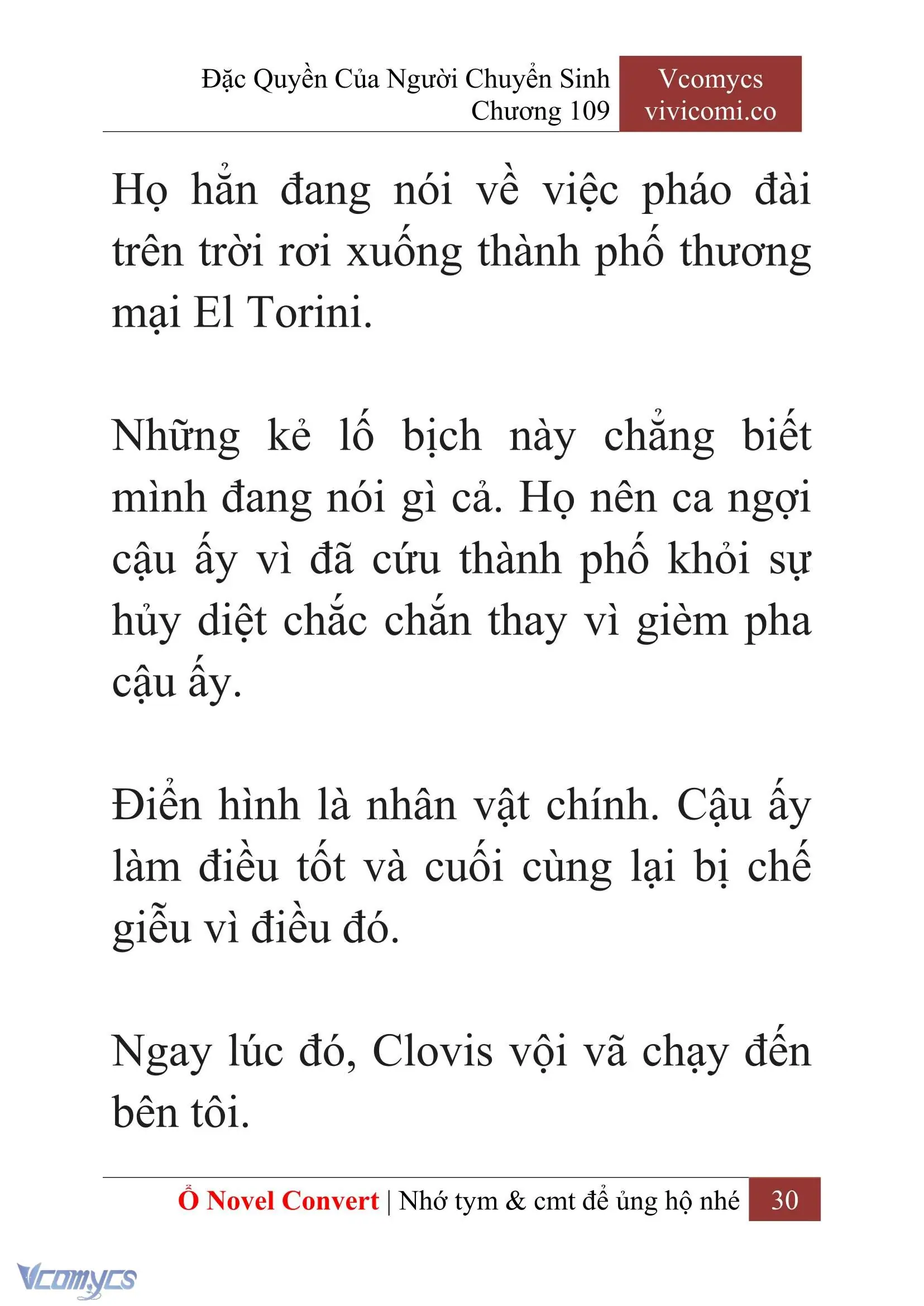 [Novel] Đặc Quyền Của Người Chuyển Sinh Chapter 109 - Trang 33