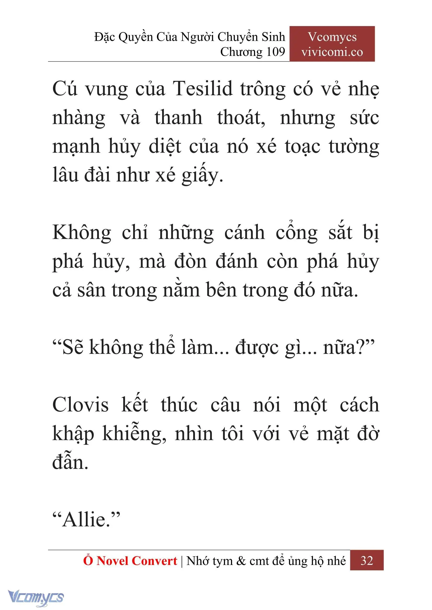 [Novel] Đặc Quyền Của Người Chuyển Sinh Chapter 109 - Trang 35