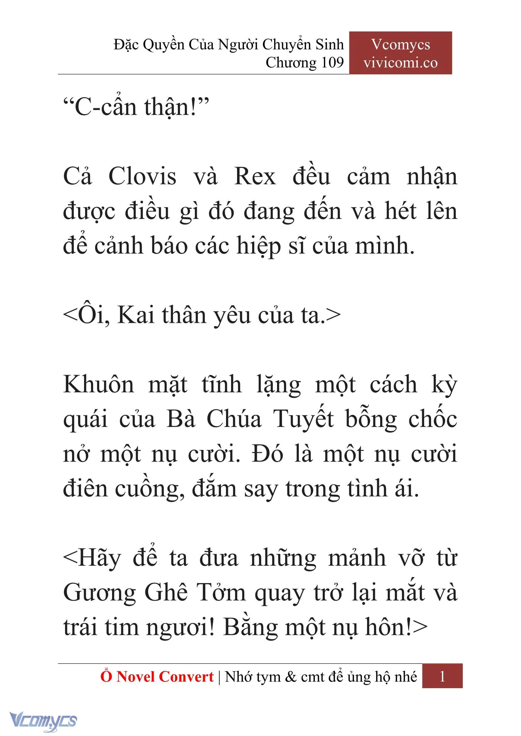 [Novel] Đặc Quyền Của Người Chuyển Sinh Chapter 109 - Trang 4