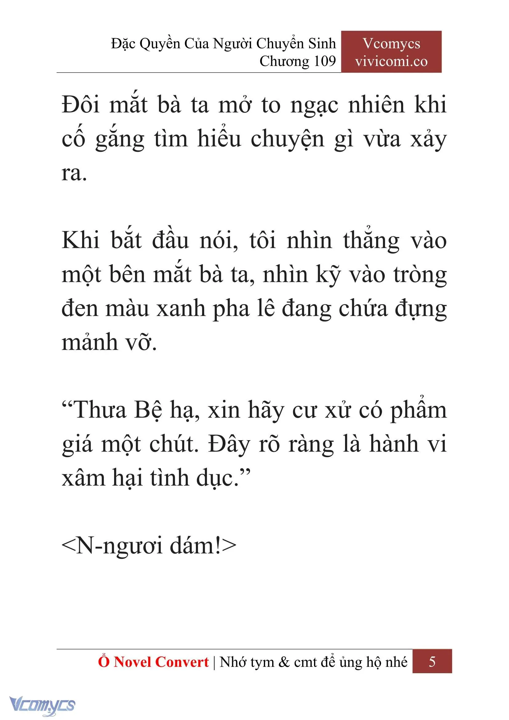 [Novel] Đặc Quyền Của Người Chuyển Sinh Chapter 109 - Trang 8