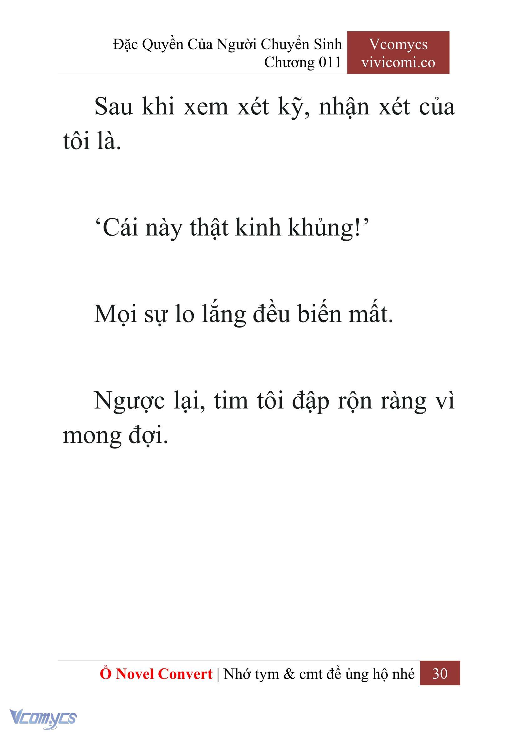 [Novel] Đặc Quyền Của Người Chuyển Sinh Chapter 11 - Trang 32