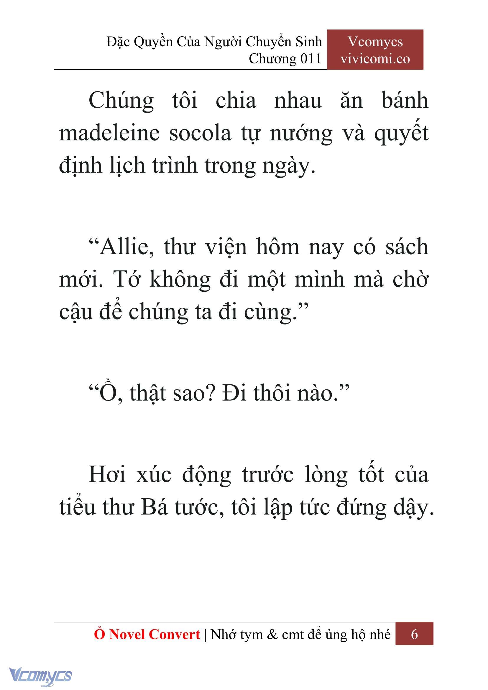 [Novel] Đặc Quyền Của Người Chuyển Sinh Chapter 11 - Trang 9