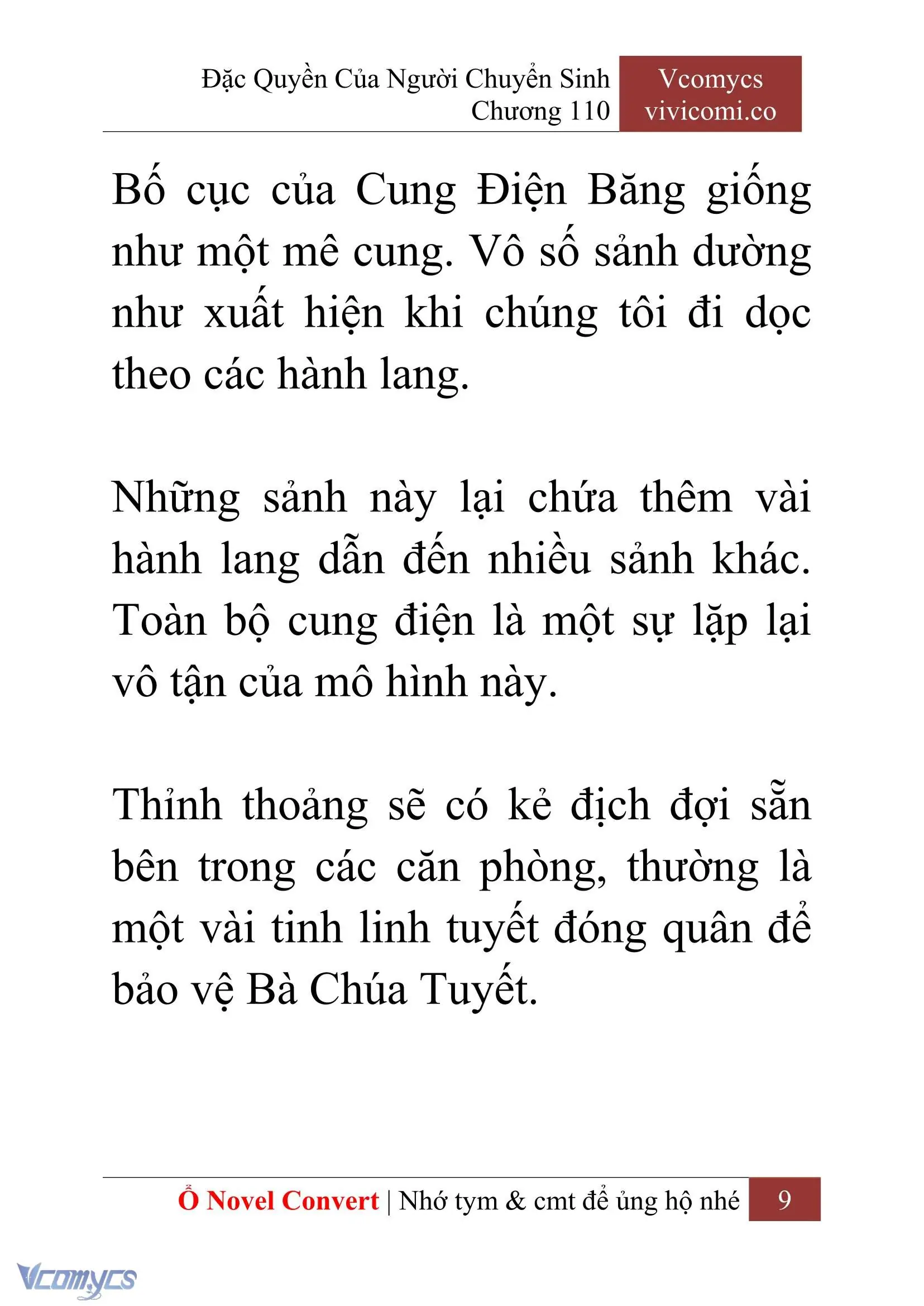 [Novel] Đặc Quyền Của Người Chuyển Sinh Chapter 110 - Trang 12