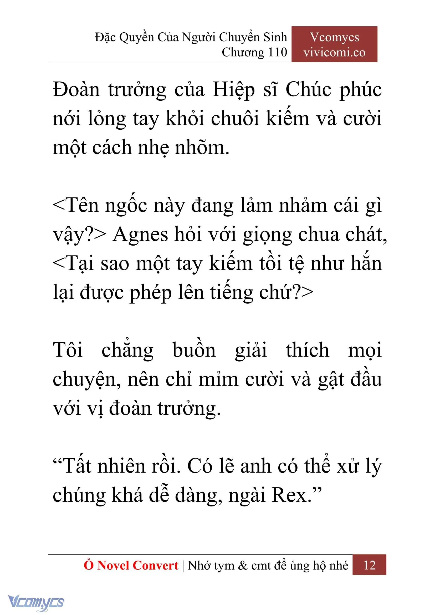 [Novel] Đặc Quyền Của Người Chuyển Sinh Chapter 110 - Trang 15