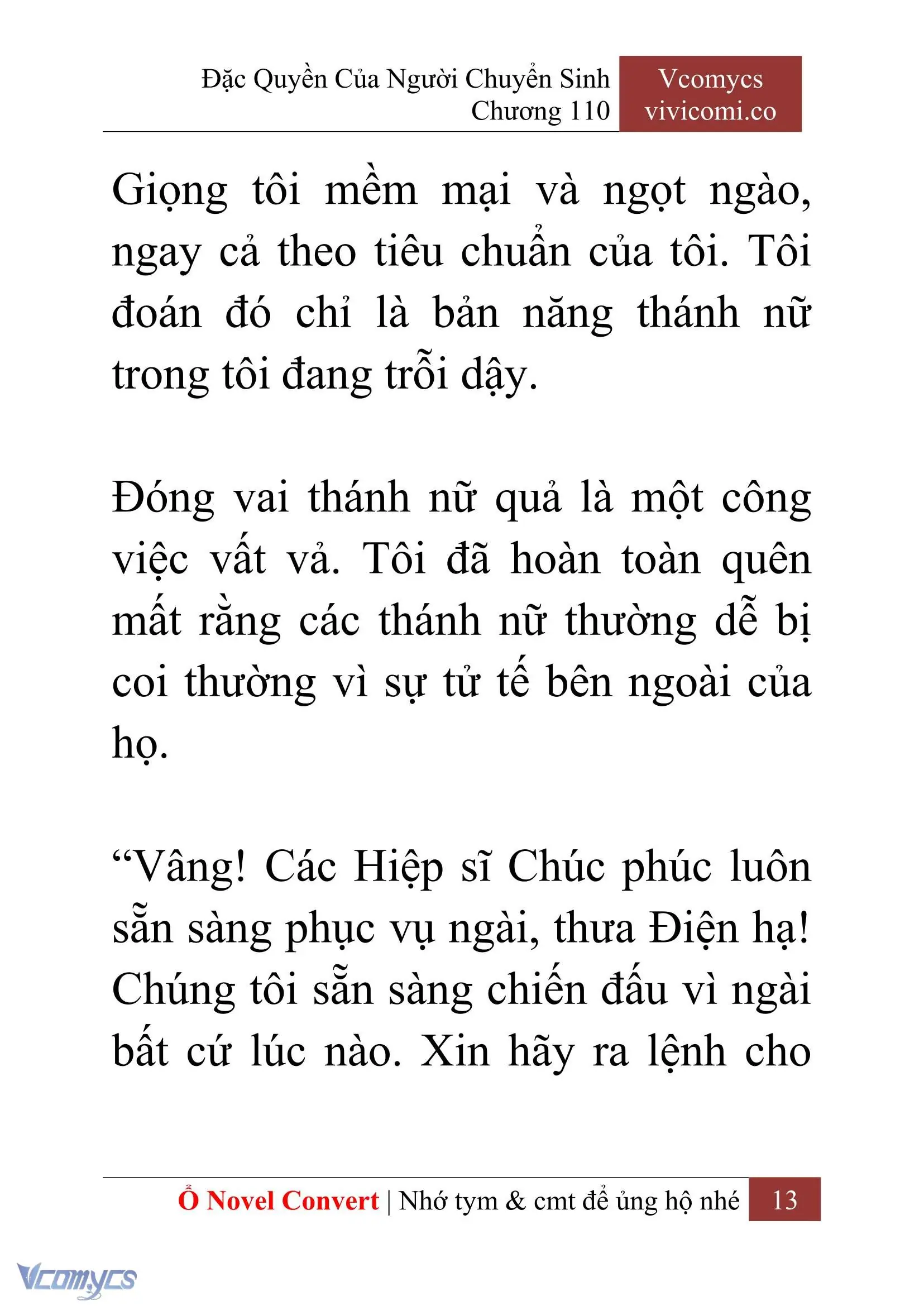 [Novel] Đặc Quyền Của Người Chuyển Sinh Chapter 110 - Trang 16