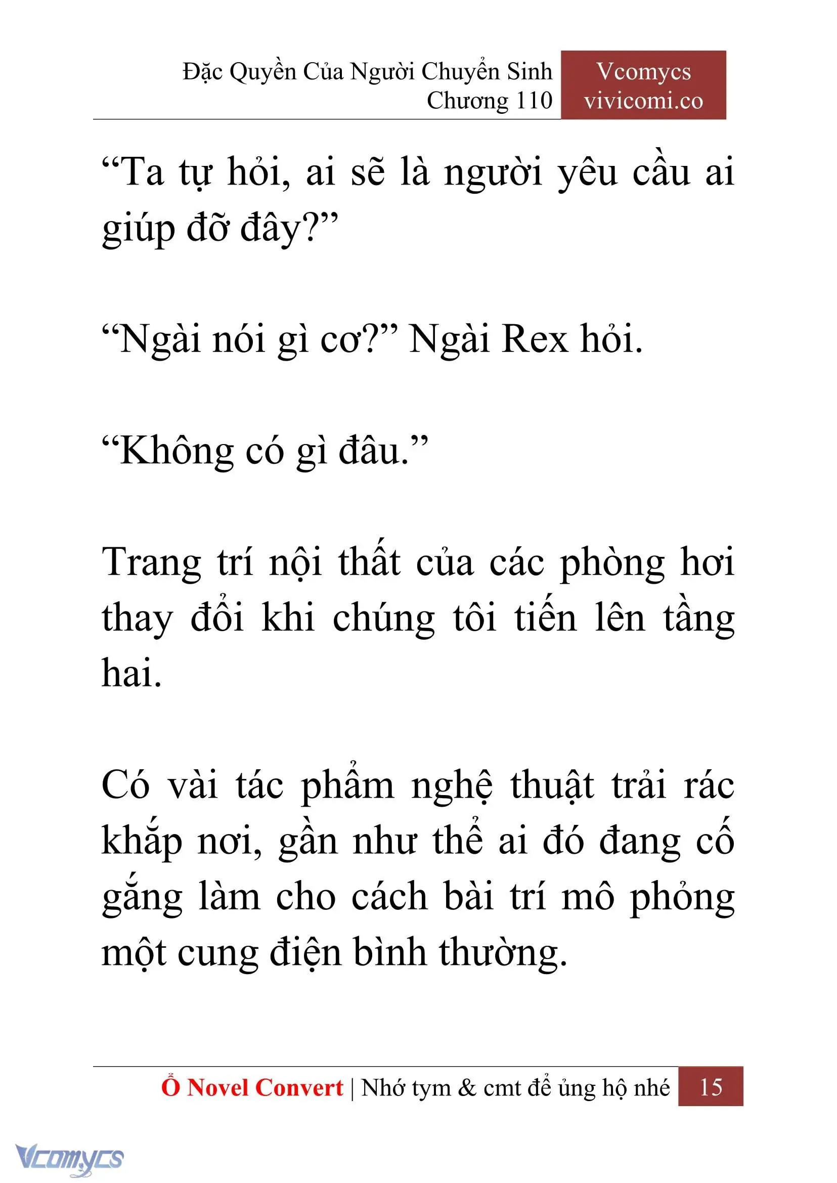 [Novel] Đặc Quyền Của Người Chuyển Sinh Chapter 110 - Trang 18