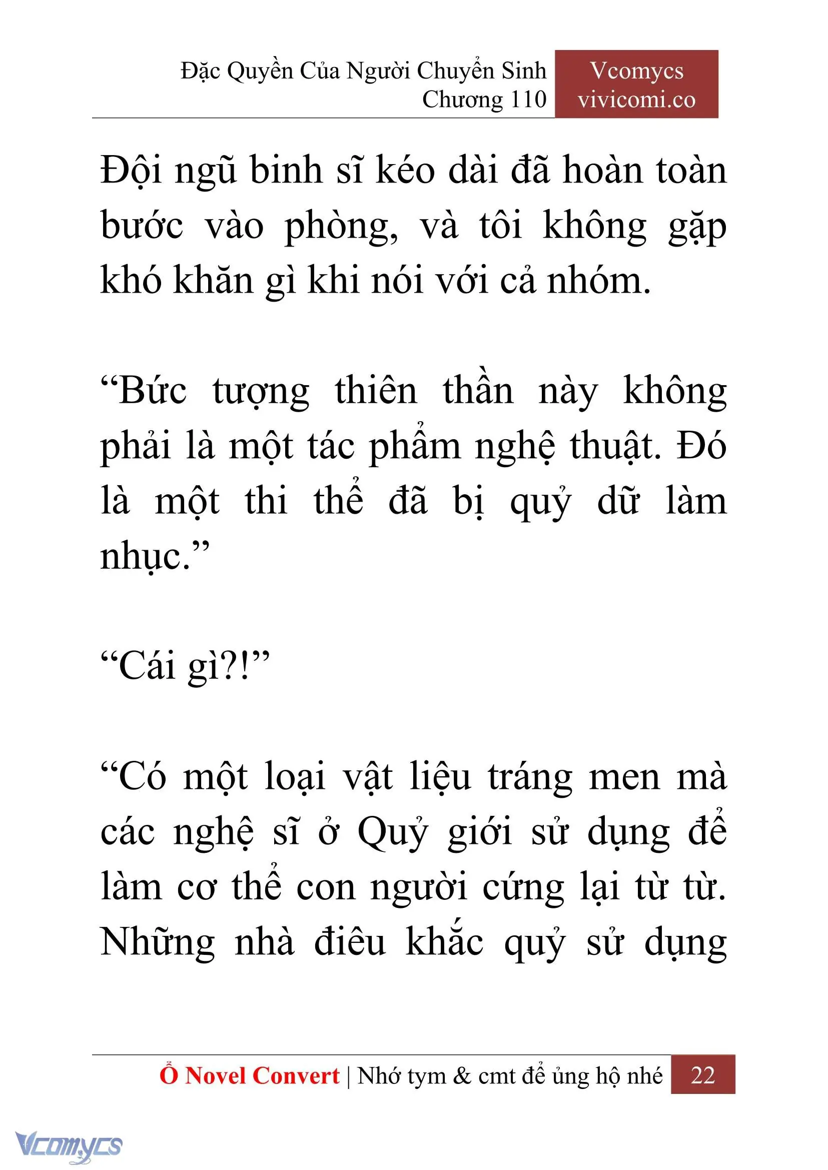 [Novel] Đặc Quyền Của Người Chuyển Sinh Chapter 110 - Trang 25