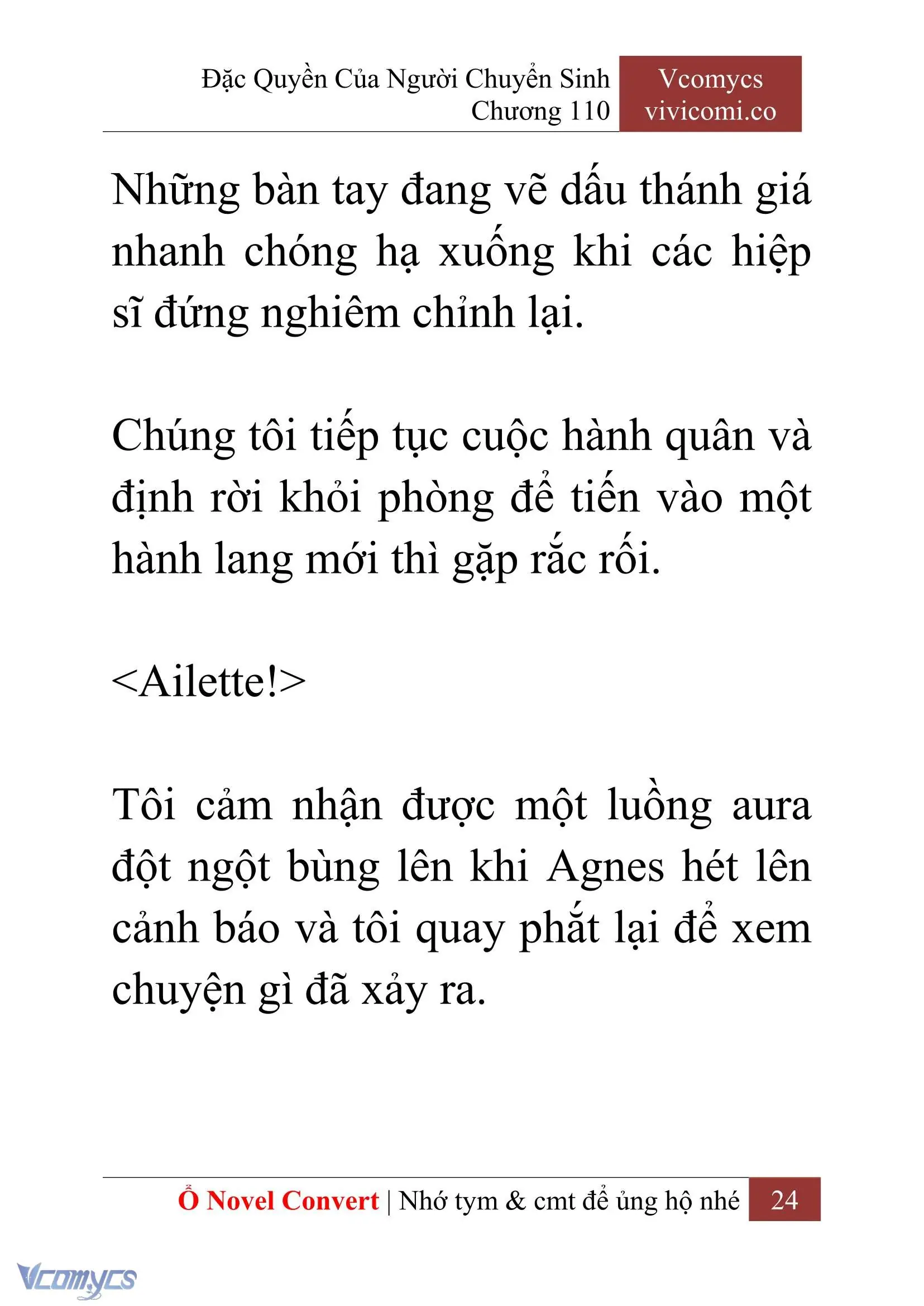 [Novel] Đặc Quyền Của Người Chuyển Sinh Chapter 110 - Trang 27