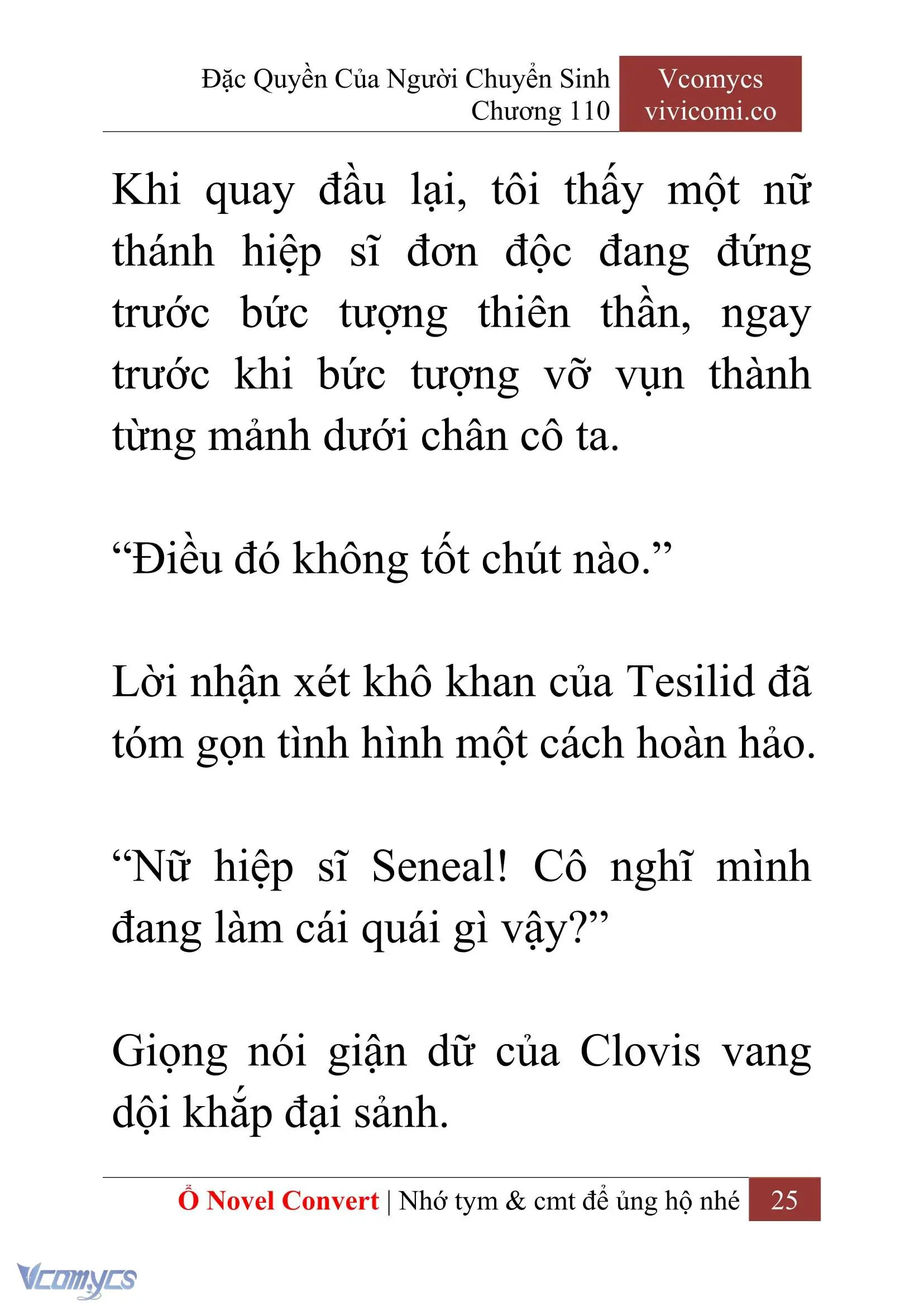 [Novel] Đặc Quyền Của Người Chuyển Sinh Chapter 110 - Trang 28