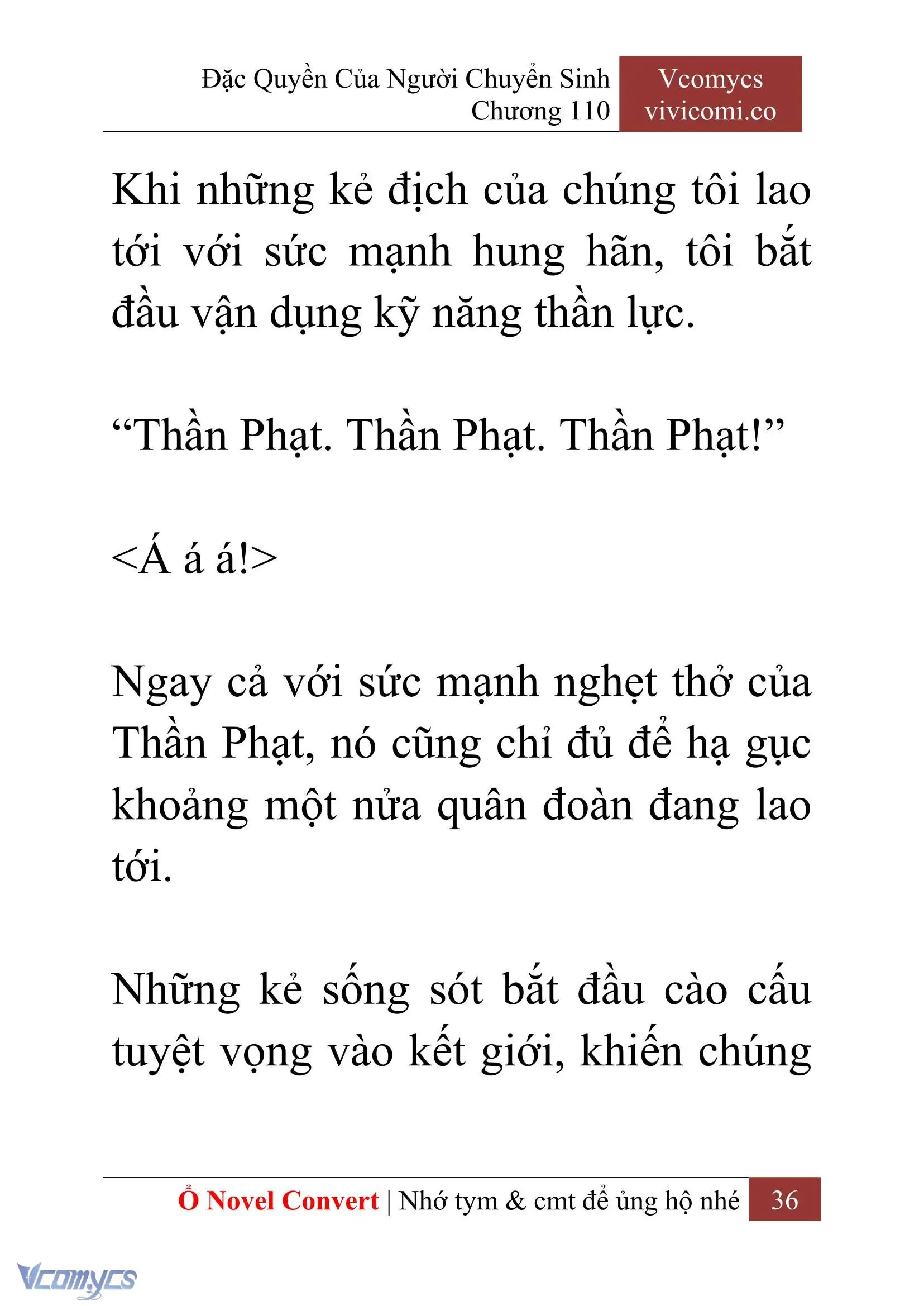 [Novel] Đặc Quyền Của Người Chuyển Sinh Chapter 110 - Trang 39