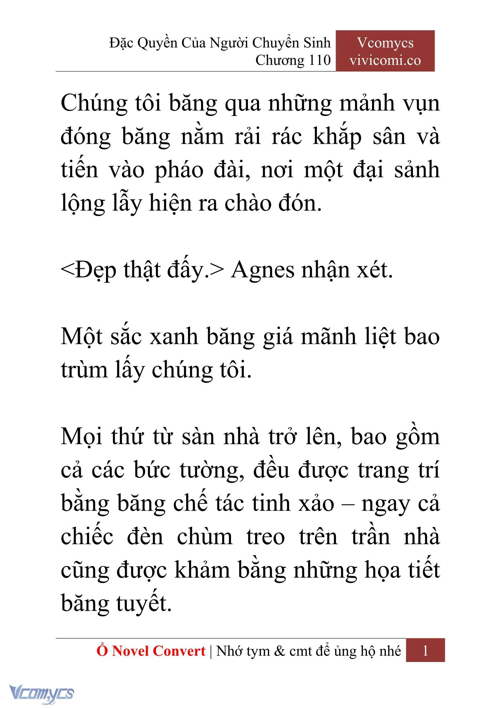 [Novel] Đặc Quyền Của Người Chuyển Sinh Chapter 110 - Trang 4