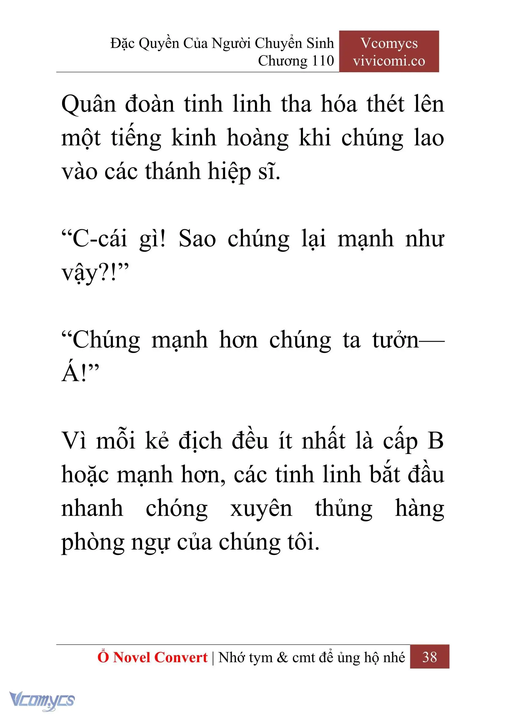 [Novel] Đặc Quyền Của Người Chuyển Sinh Chapter 110 - Trang 41