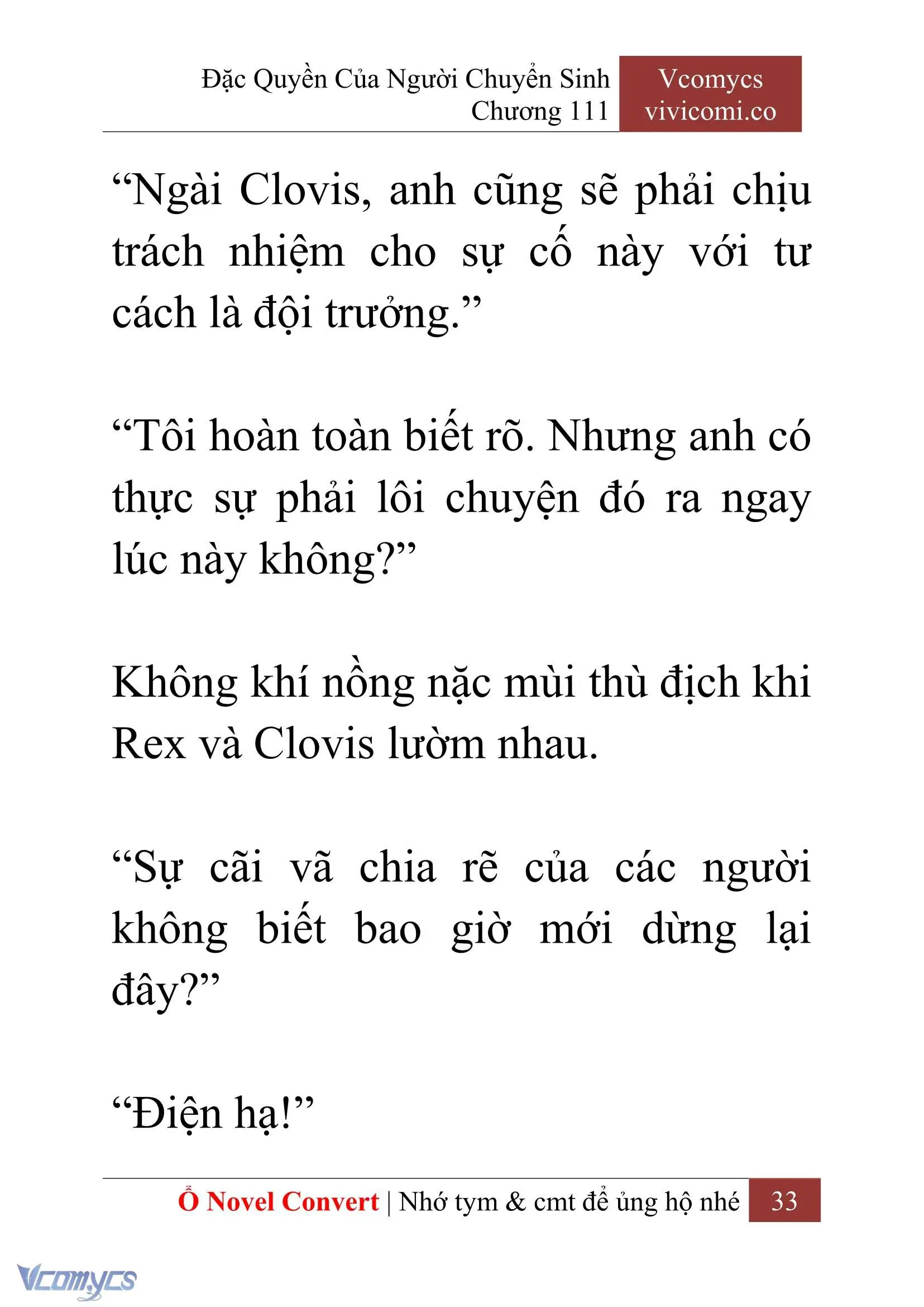 [Novel] Đặc Quyền Của Người Chuyển Sinh Chapter 111 - Trang 36