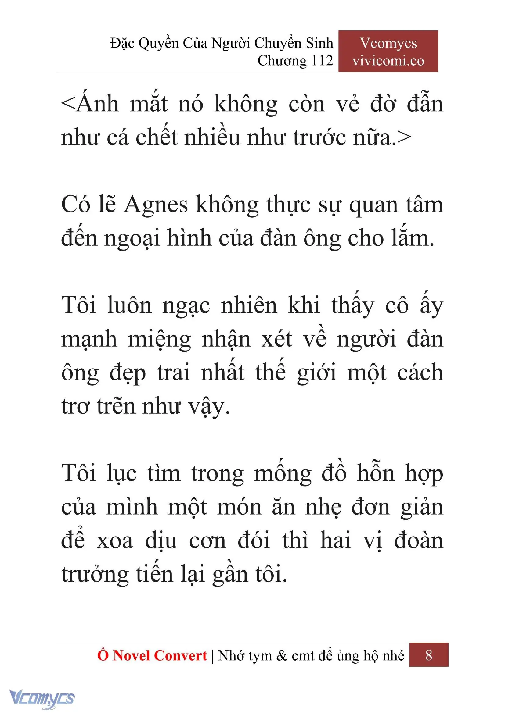 [Novel] Đặc Quyền Của Người Chuyển Sinh Chapter 112 - Trang 11