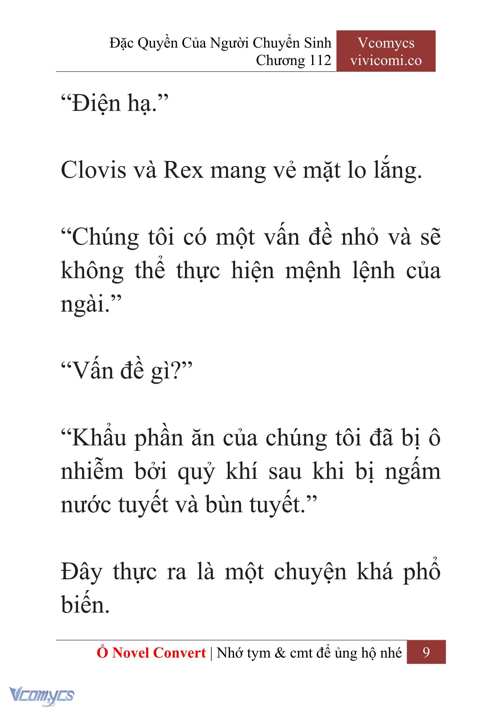 [Novel] Đặc Quyền Của Người Chuyển Sinh Chapter 112 - Trang 12
