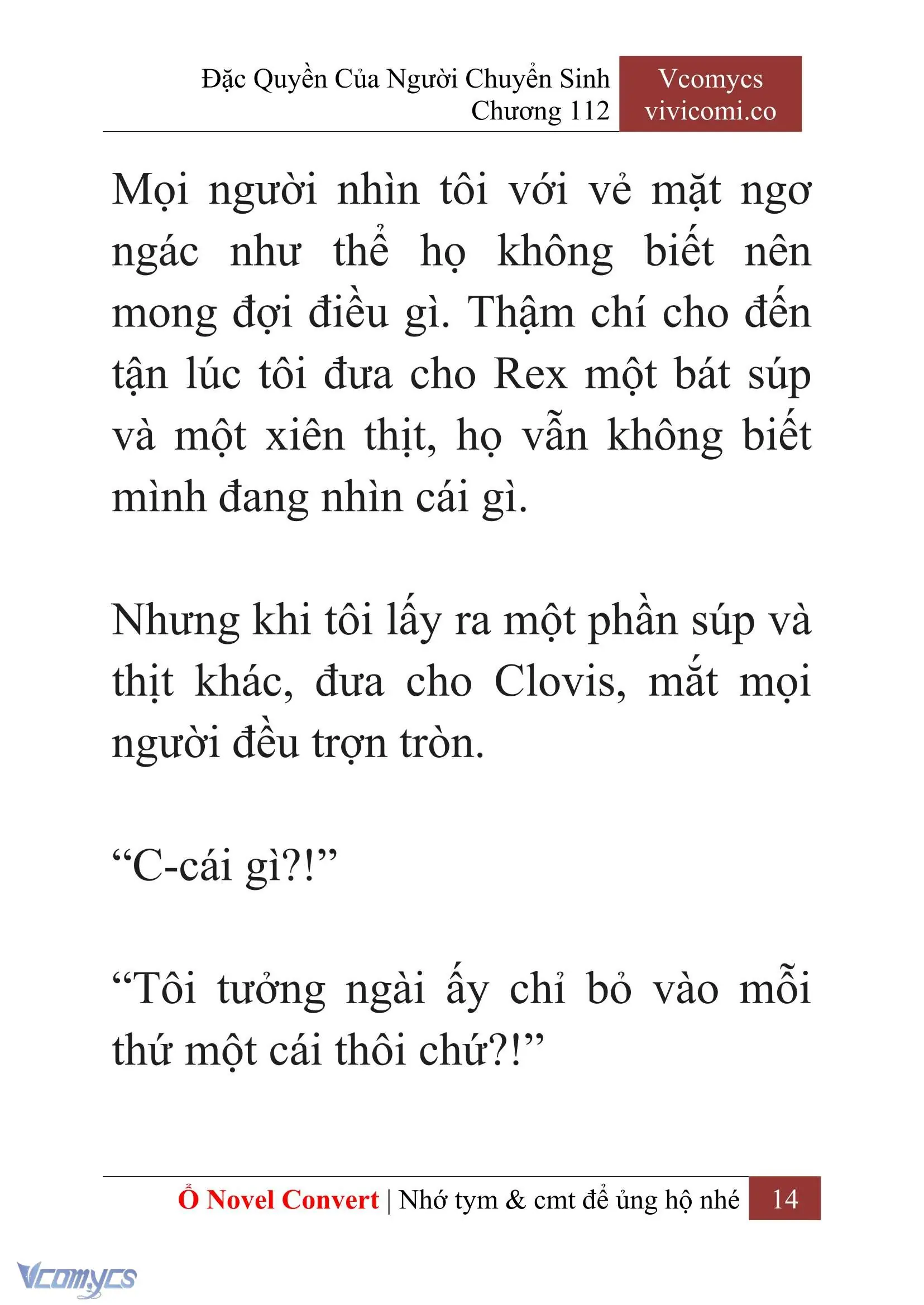 [Novel] Đặc Quyền Của Người Chuyển Sinh Chapter 112 - Trang 17
