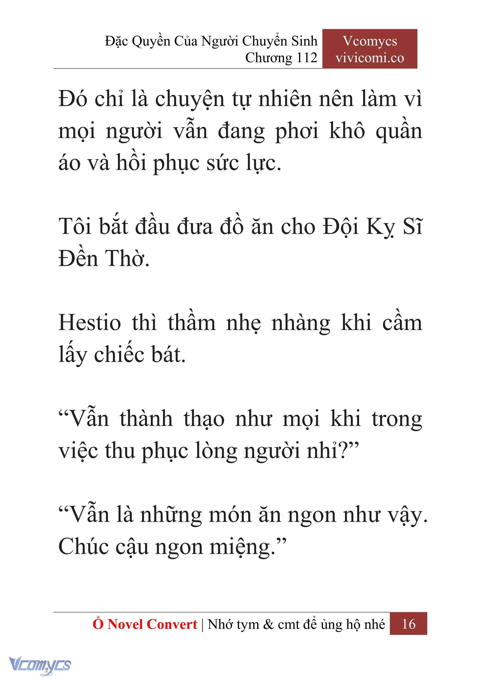 [Novel] Đặc Quyền Của Người Chuyển Sinh Chapter 112 - Trang 19