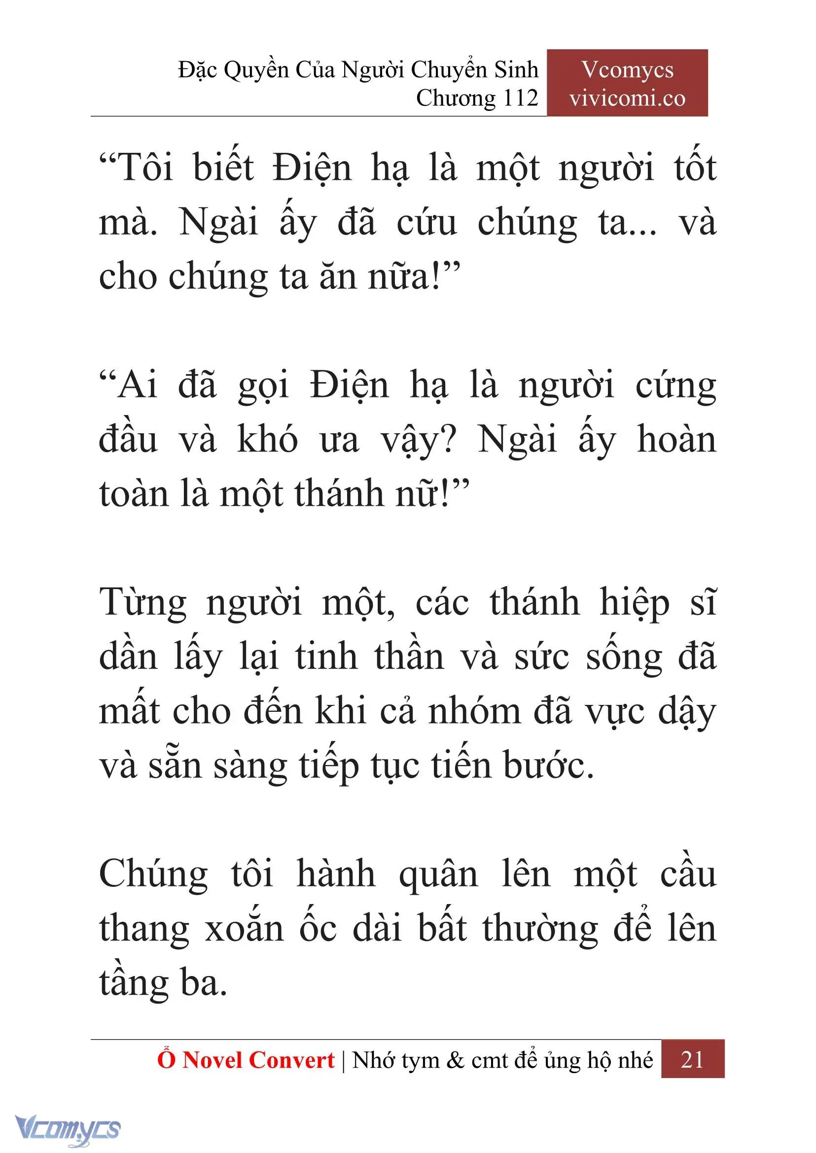 [Novel] Đặc Quyền Của Người Chuyển Sinh Chapter 112 - Trang 24