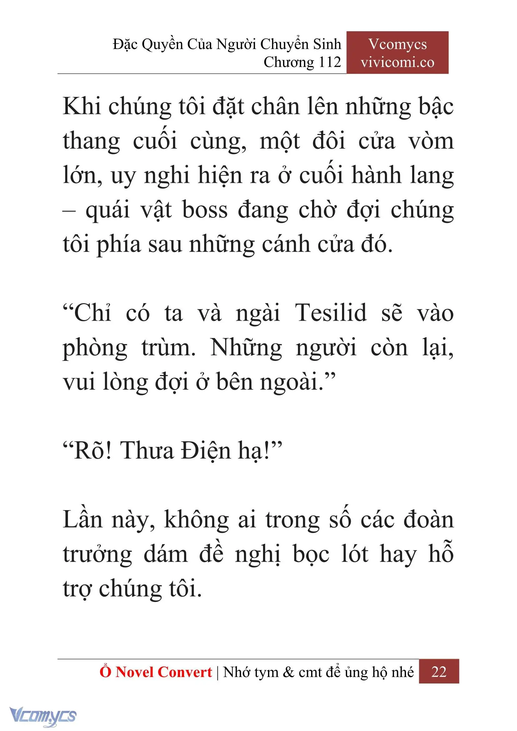[Novel] Đặc Quyền Của Người Chuyển Sinh Chapter 112 - Trang 25