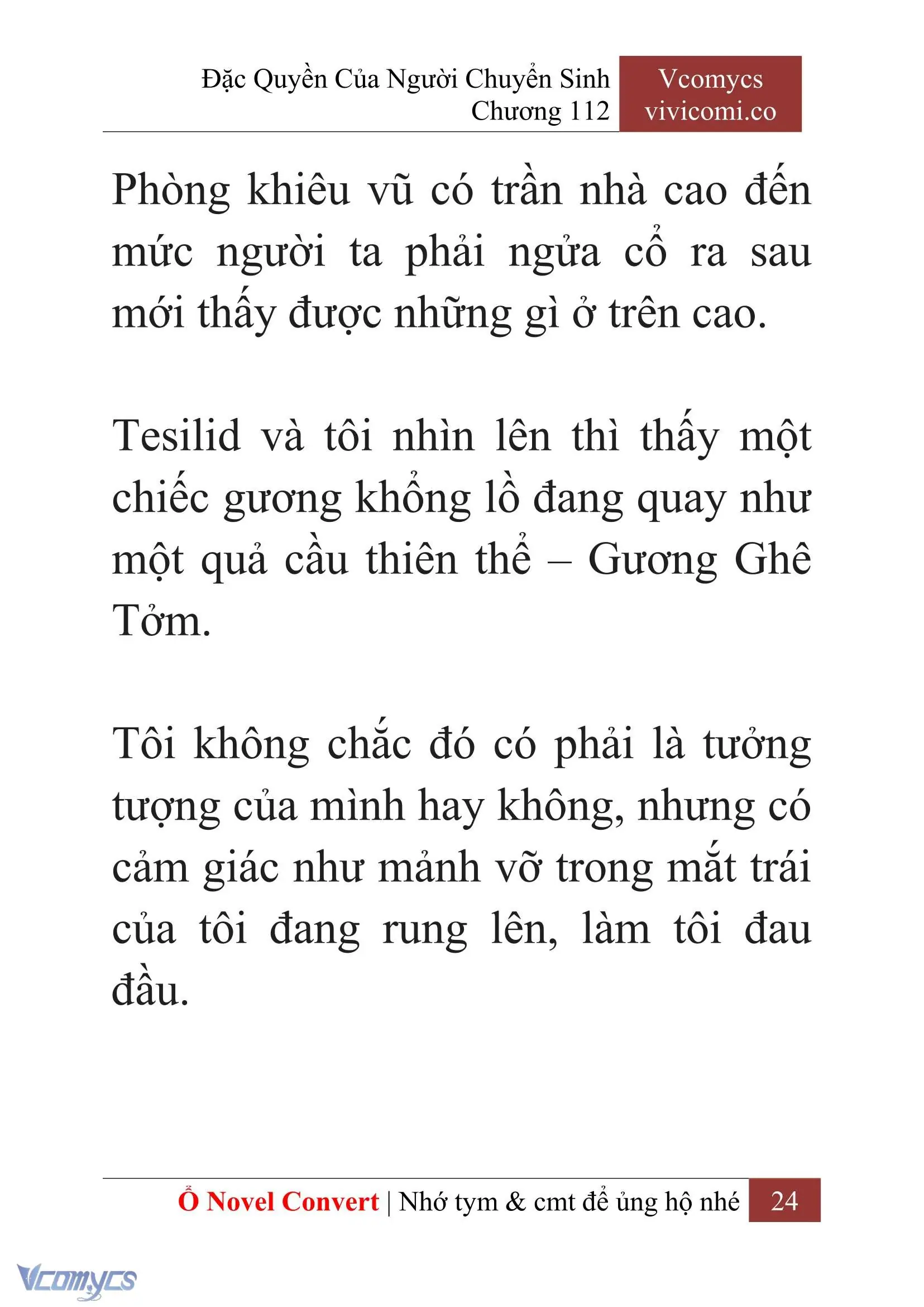 [Novel] Đặc Quyền Của Người Chuyển Sinh Chapter 112 - Trang 27