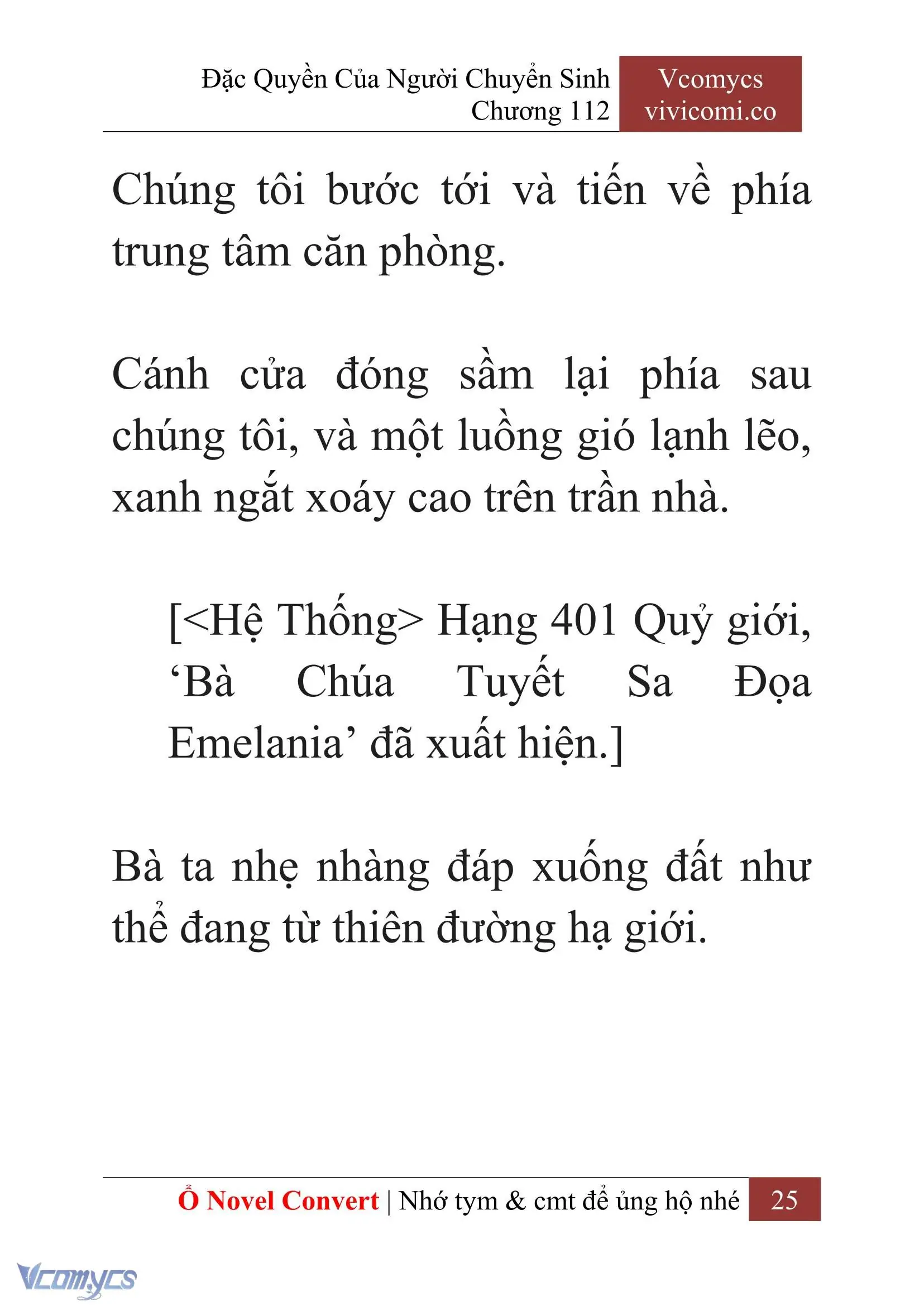[Novel] Đặc Quyền Của Người Chuyển Sinh Chapter 112 - Trang 28