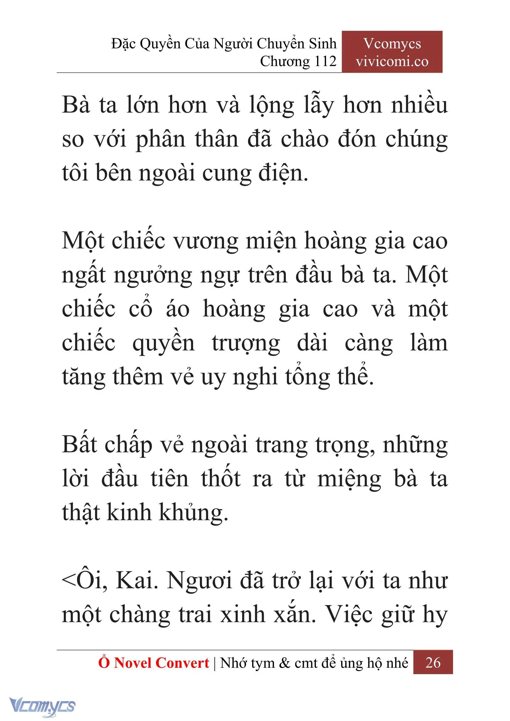 [Novel] Đặc Quyền Của Người Chuyển Sinh Chapter 112 - Trang 29