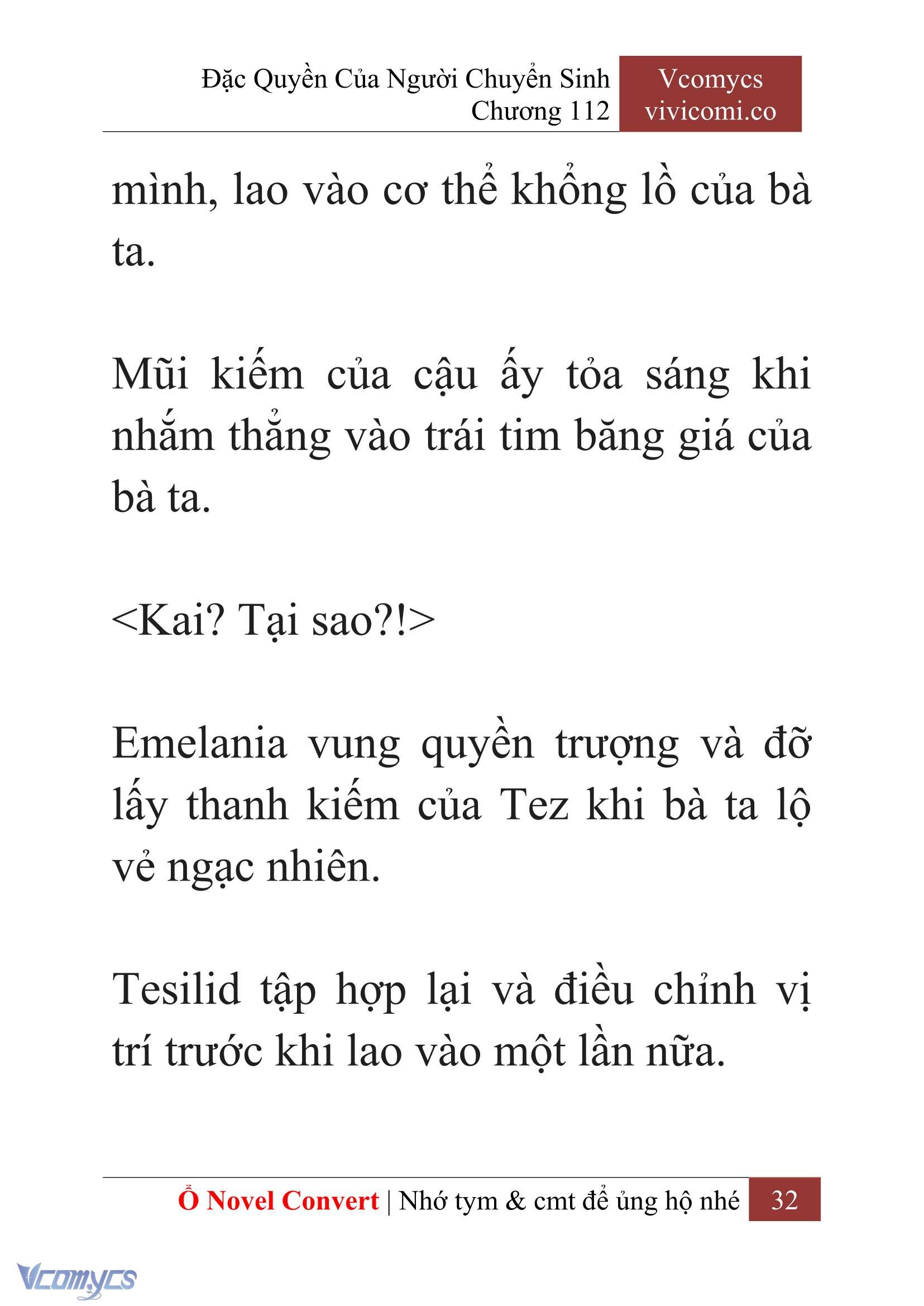 [Novel] Đặc Quyền Của Người Chuyển Sinh Chapter 112 - Trang 35