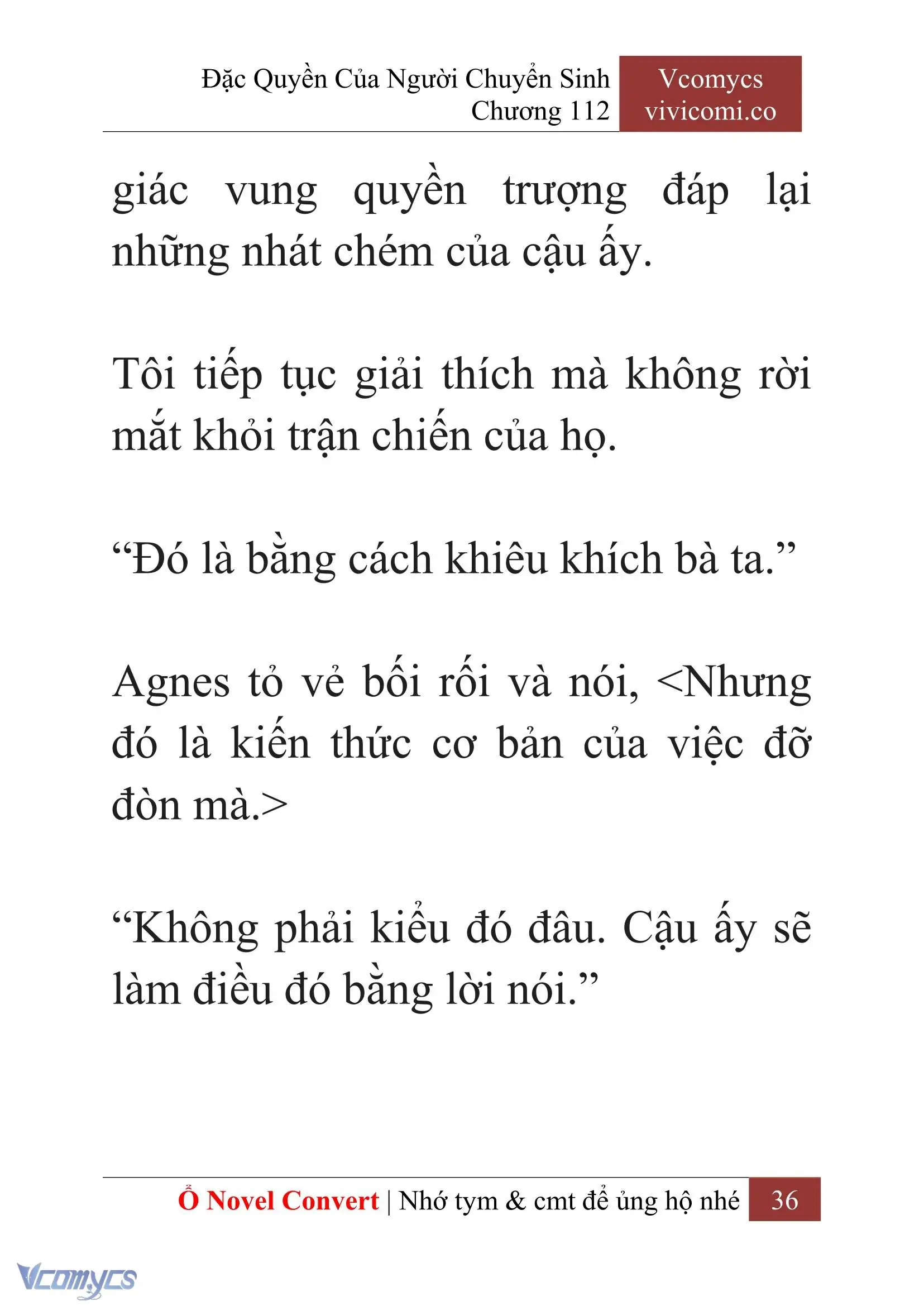 [Novel] Đặc Quyền Của Người Chuyển Sinh Chapter 112 - Trang 39
