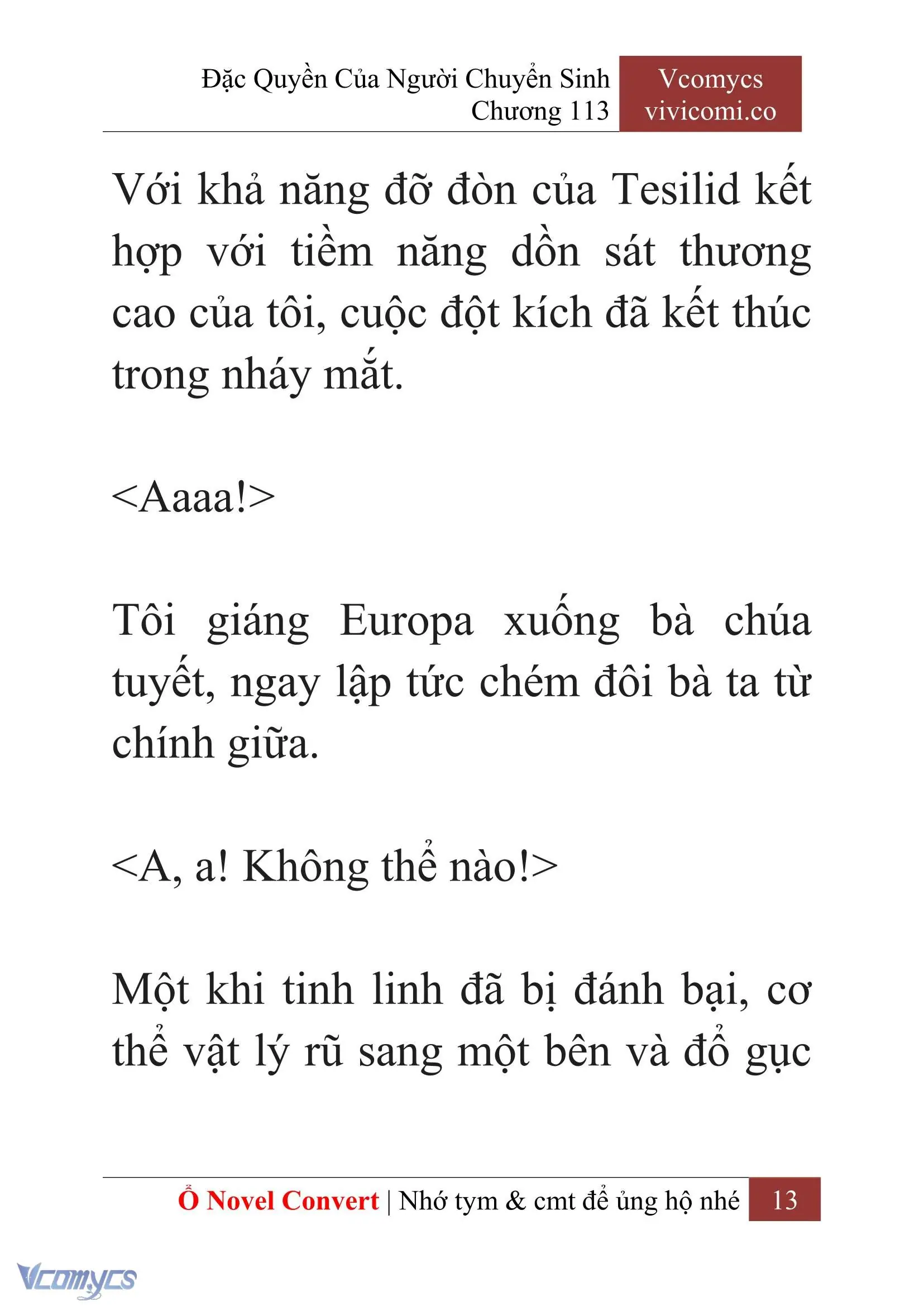 [Novel] Đặc Quyền Của Người Chuyển Sinh Chapter 113 - Trang 16