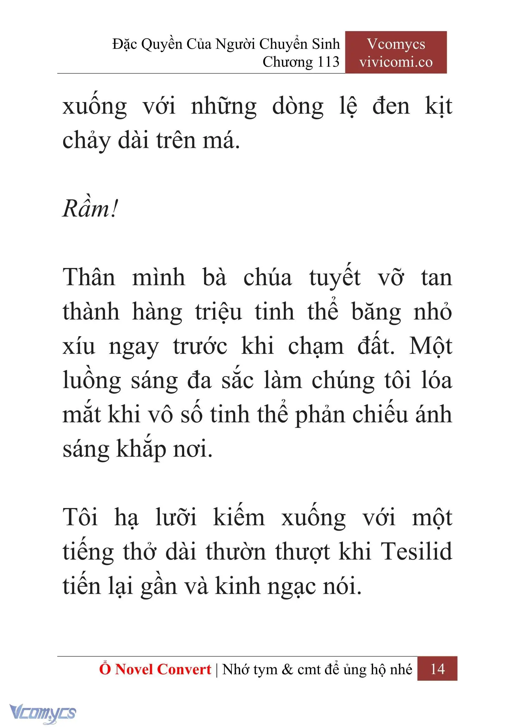 [Novel] Đặc Quyền Của Người Chuyển Sinh Chapter 113 - Trang 17