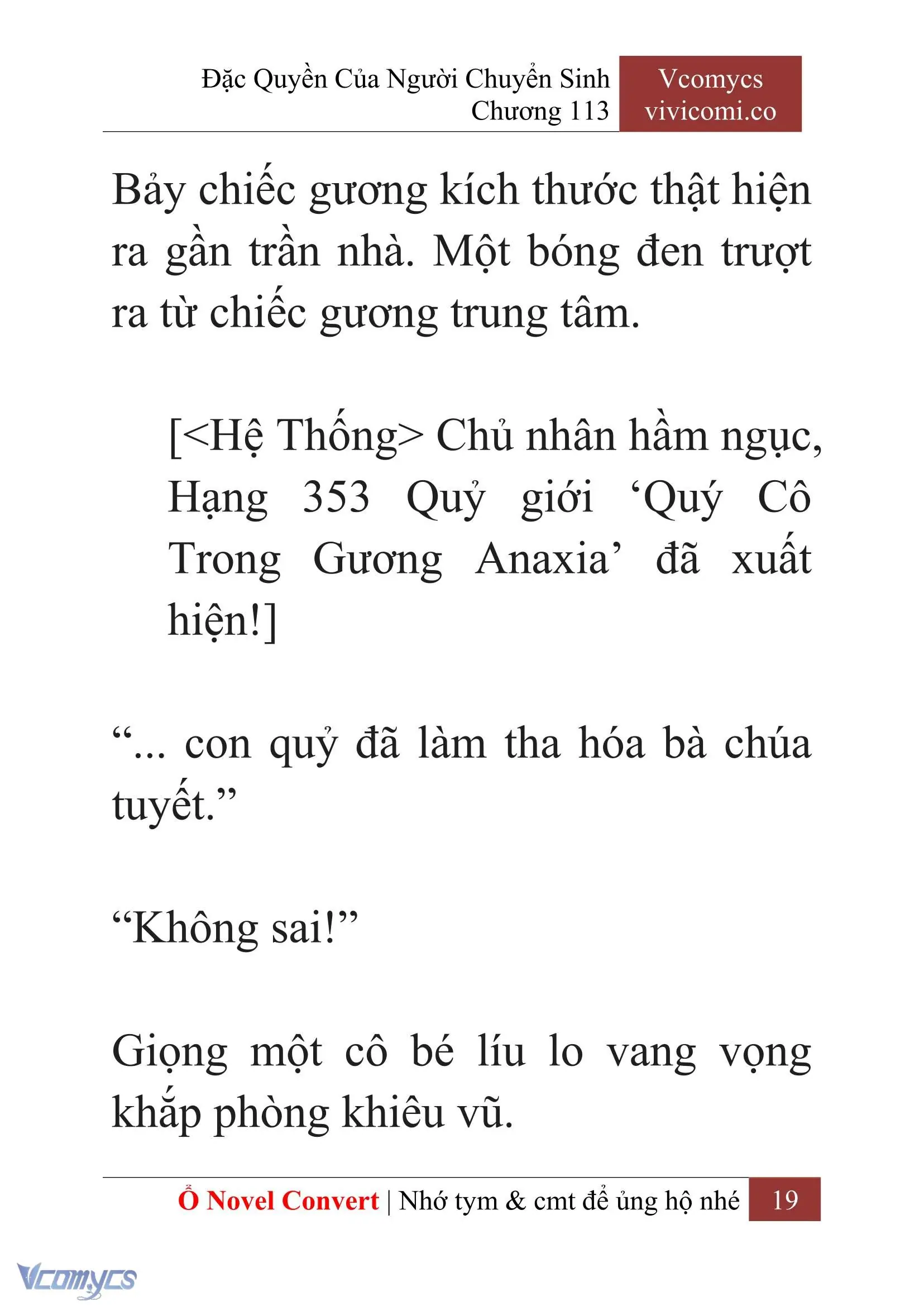 [Novel] Đặc Quyền Của Người Chuyển Sinh Chapter 113 - Trang 22
