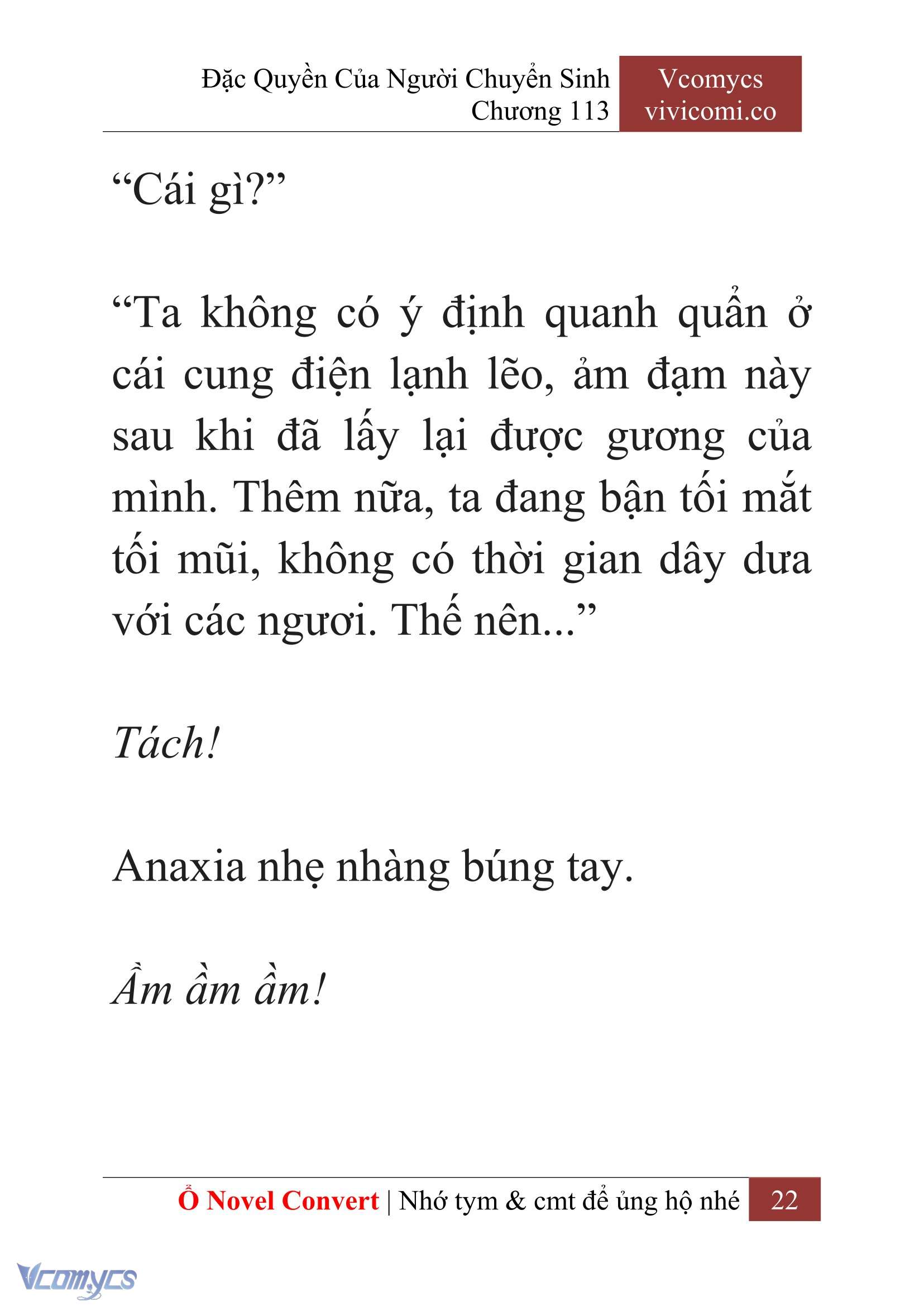 [Novel] Đặc Quyền Của Người Chuyển Sinh Chapter 113 - Trang 25