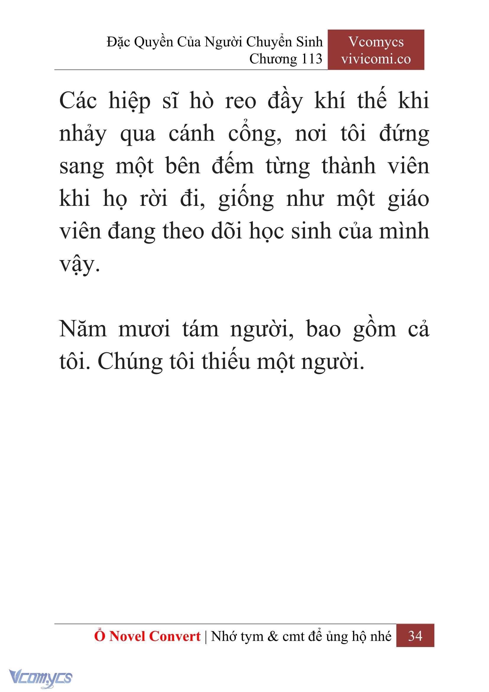 [Novel] Đặc Quyền Của Người Chuyển Sinh Chapter 113 - Trang 37